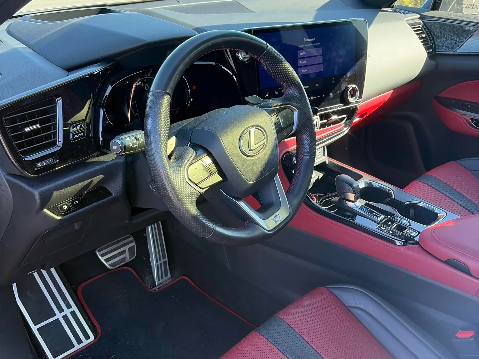 Interior driver side