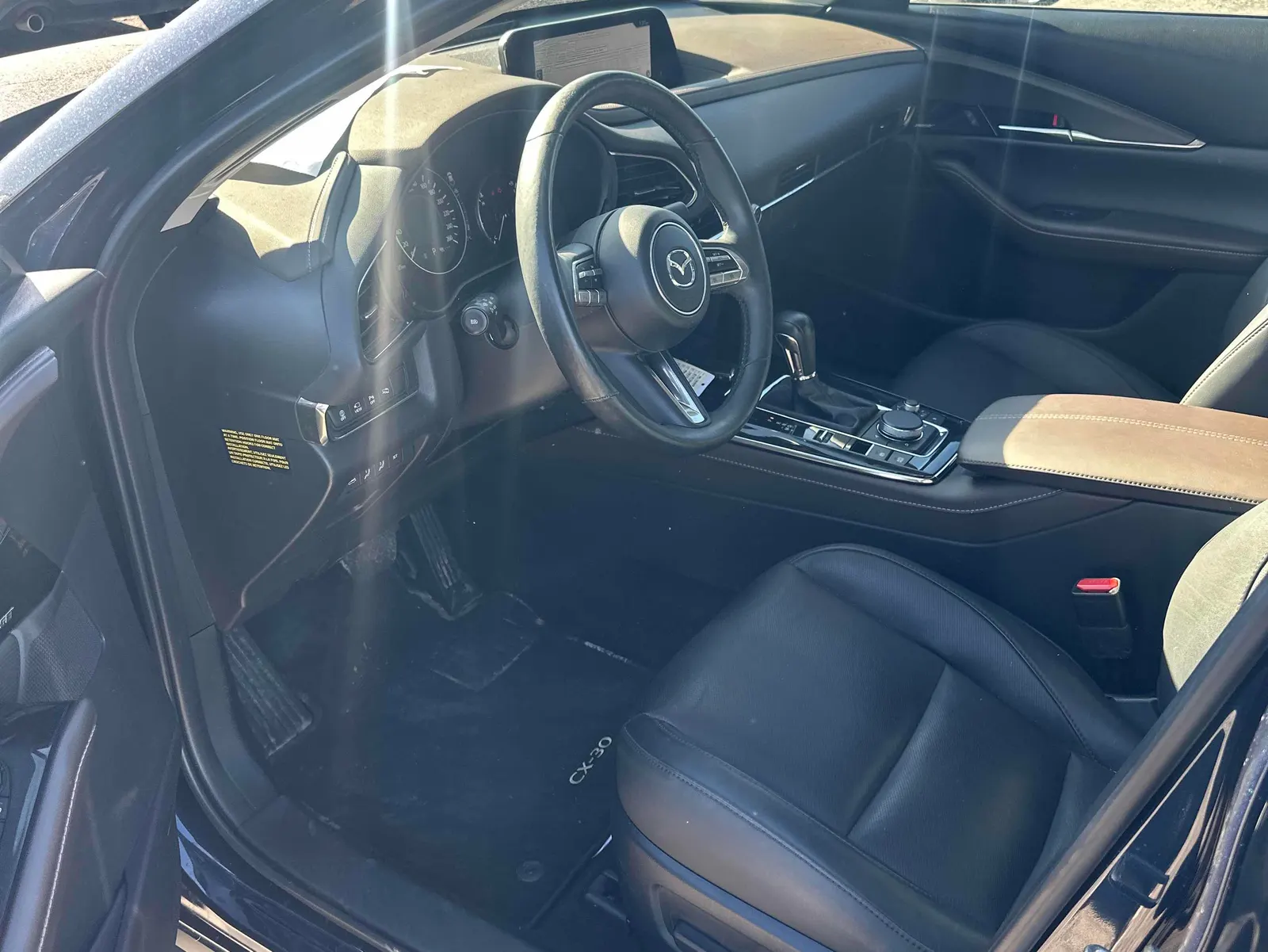 Interior driver side