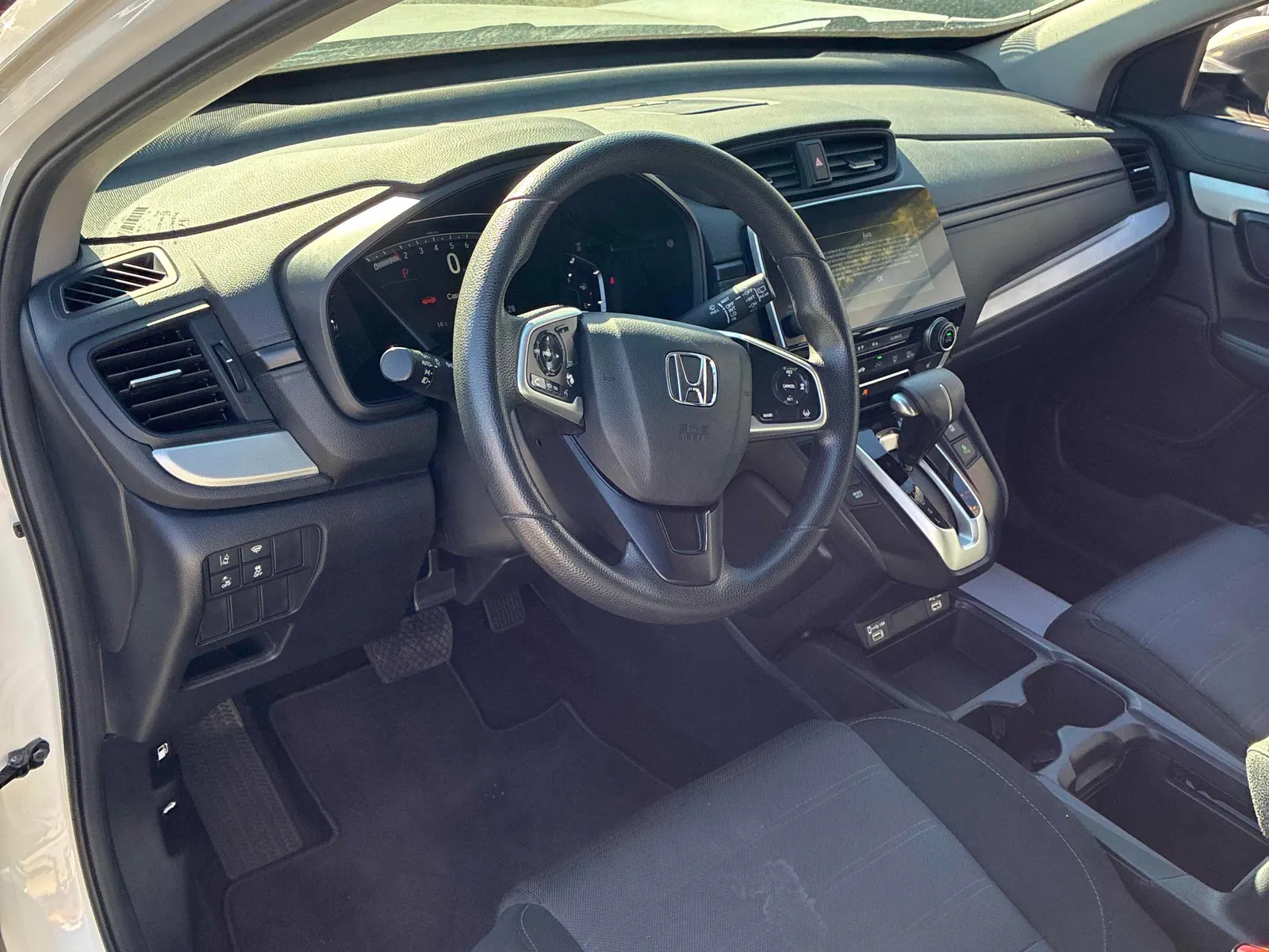Interior driver side