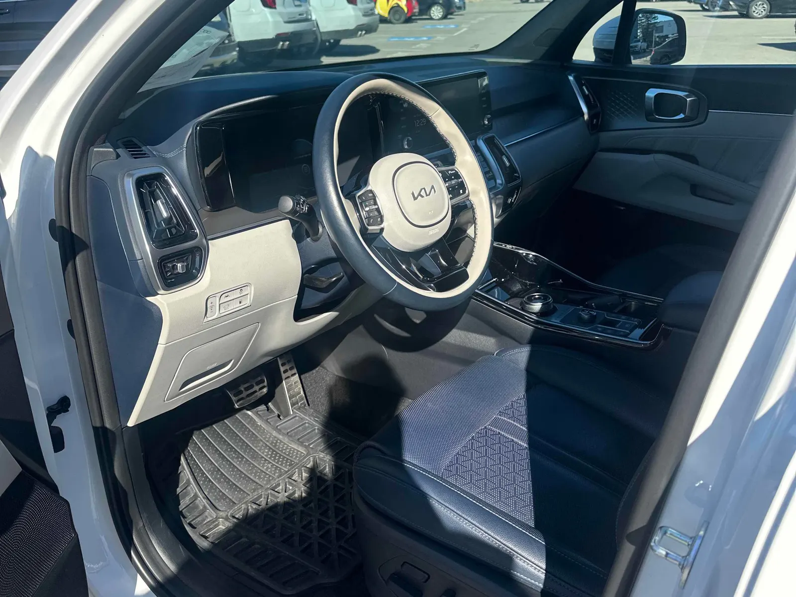 Interior driver side