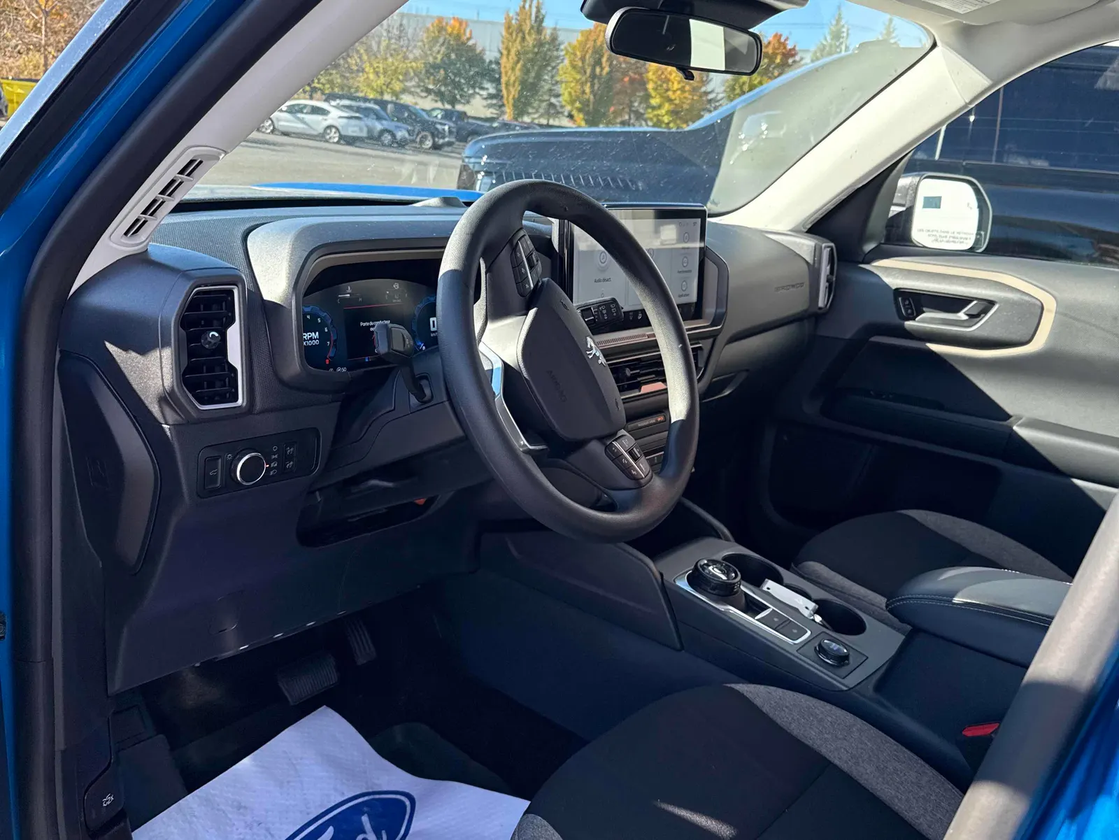 Interior driver side