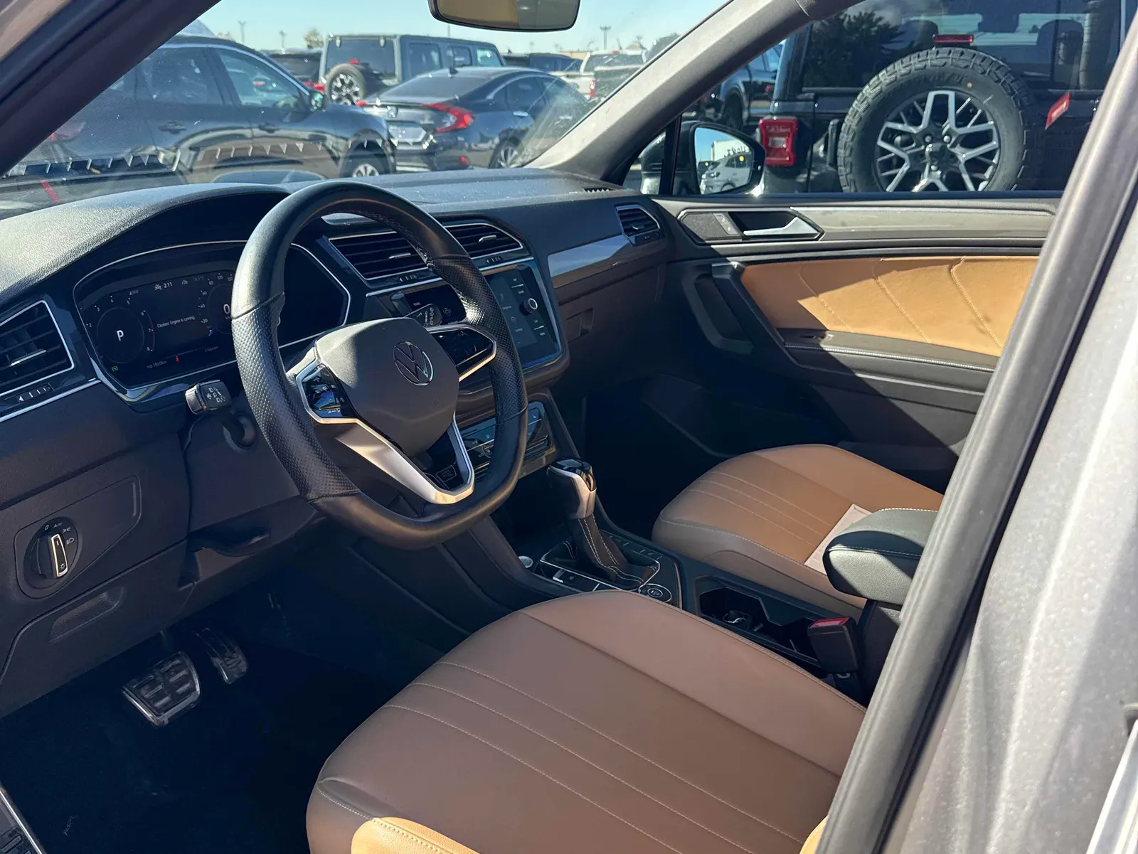 Interior driver side