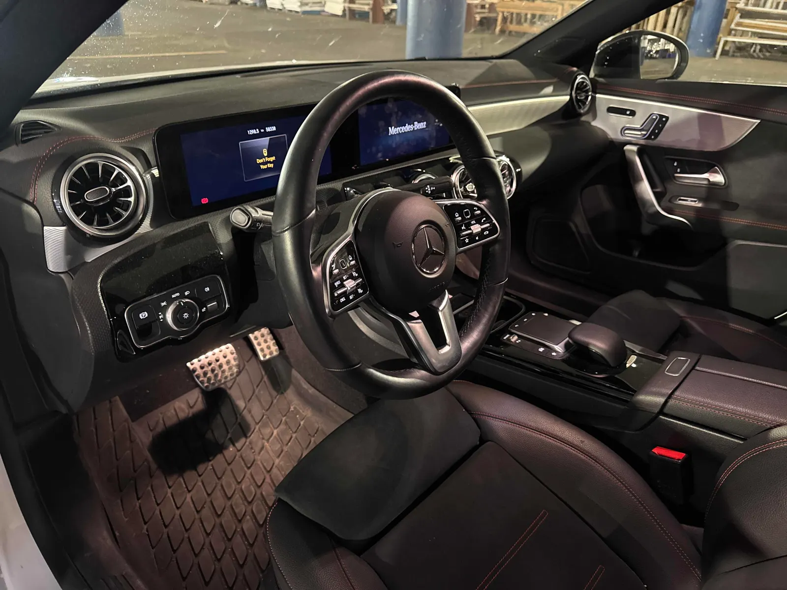 Interior driver side
