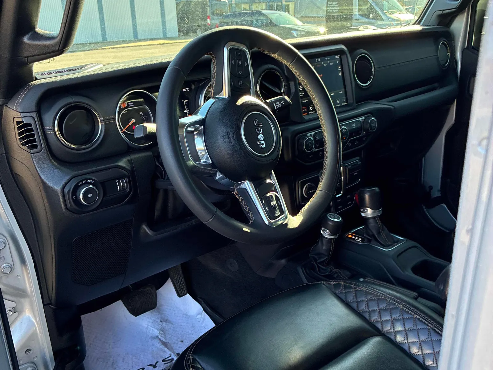 Interior driver side