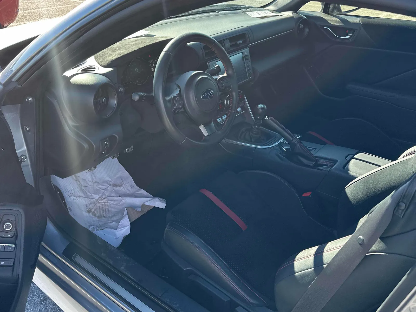 Interior driver side