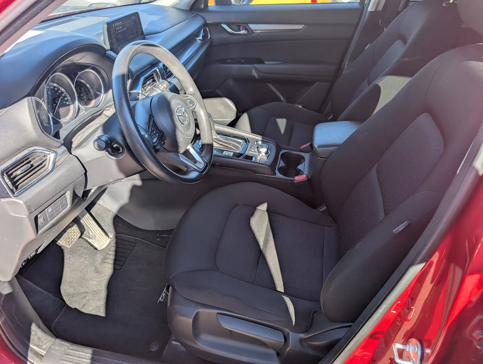 Interior driver side