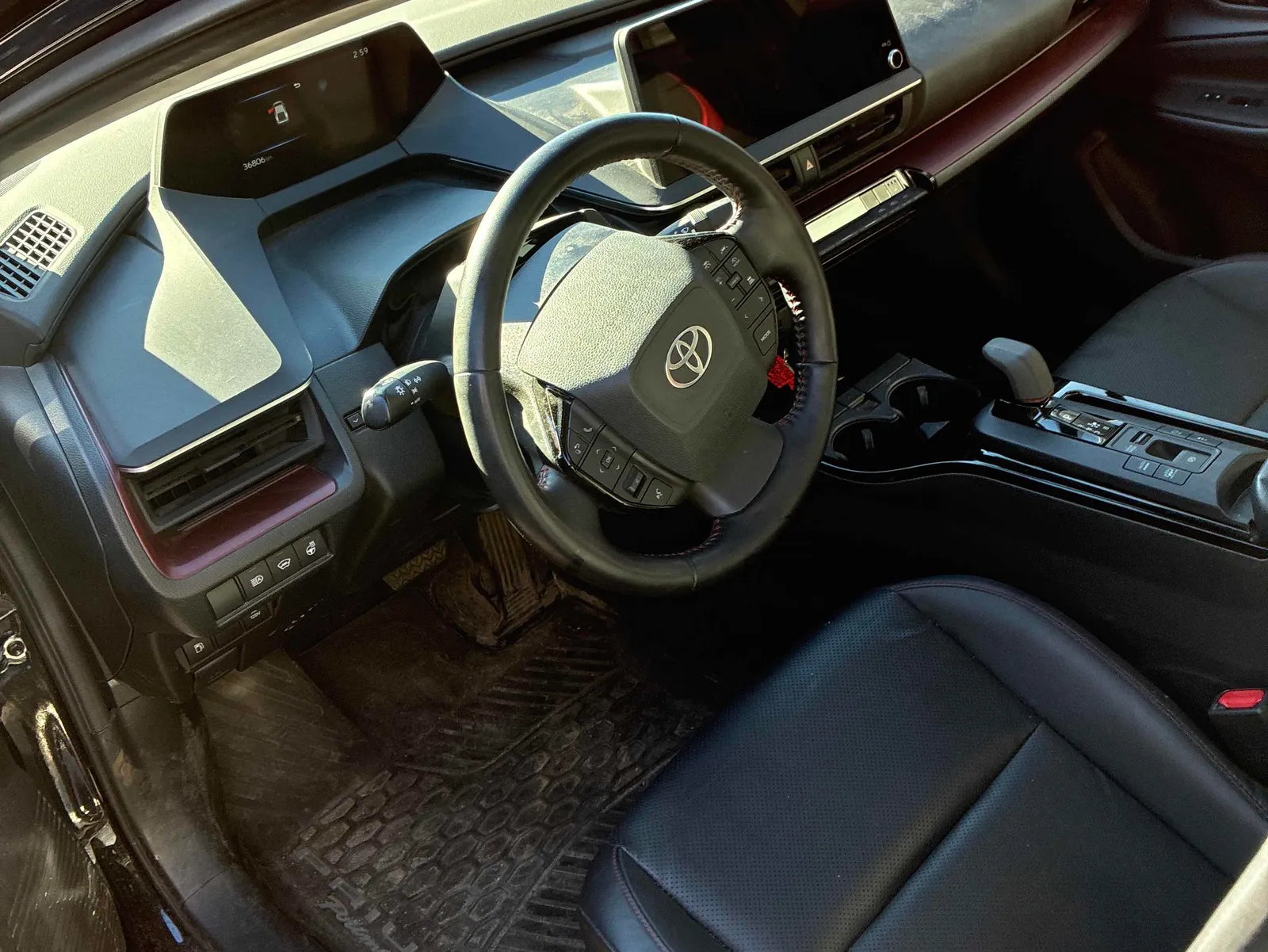 Interior driver side