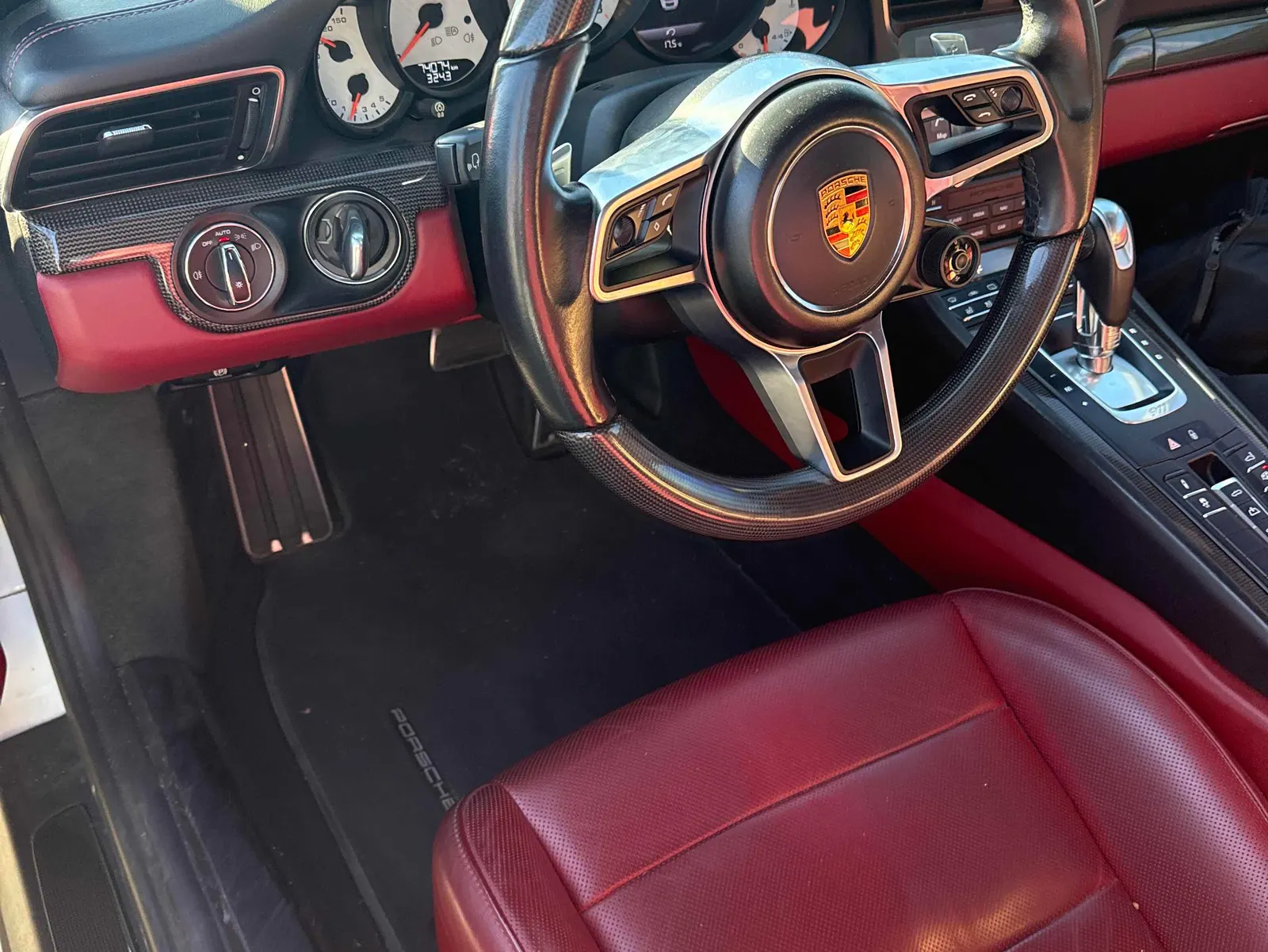 Interior driver side