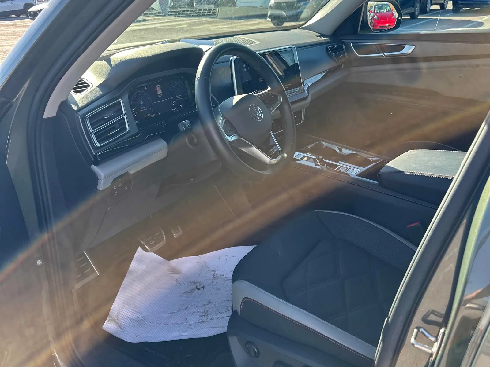 Interior driver side