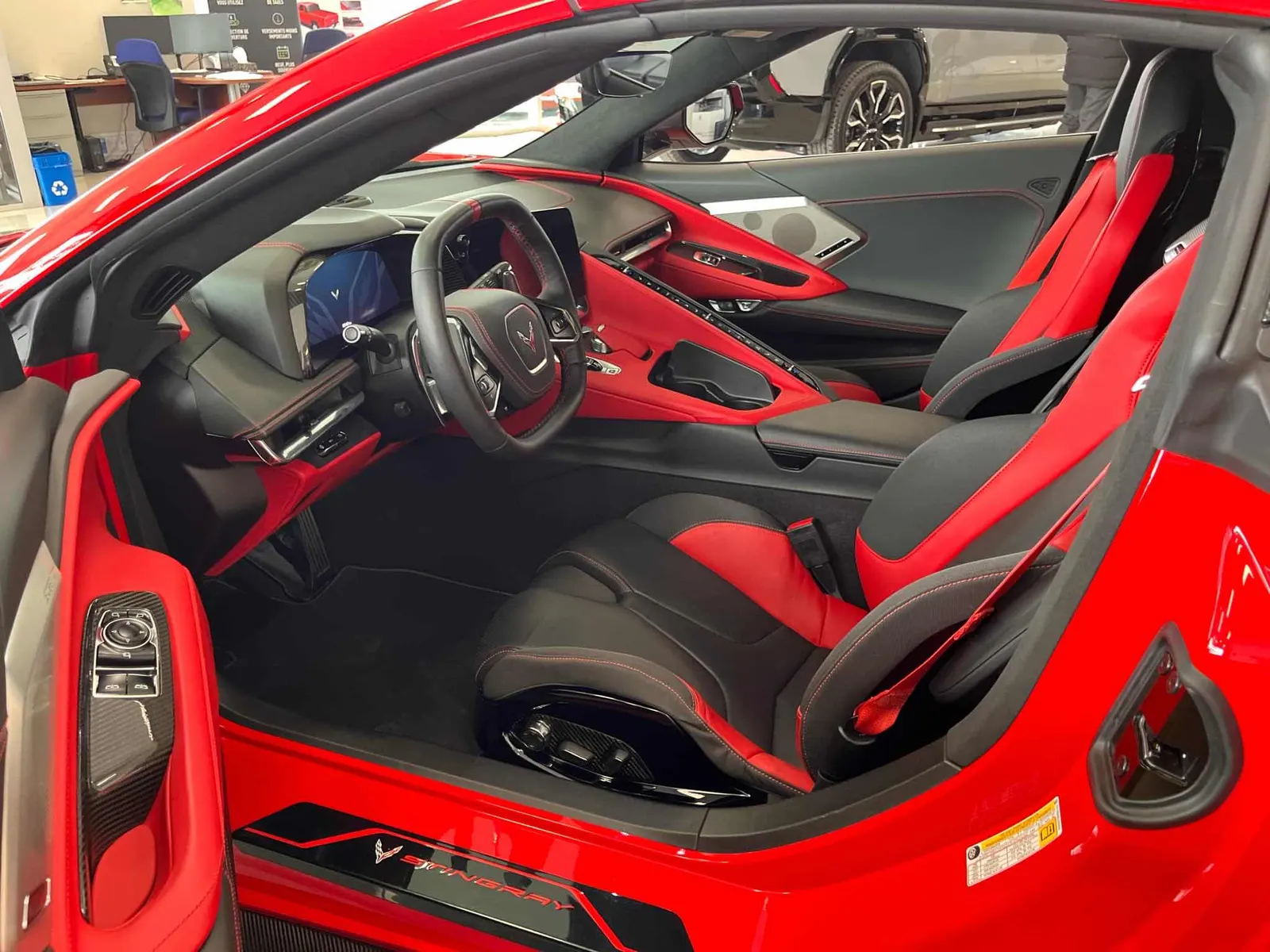 Interior driver side