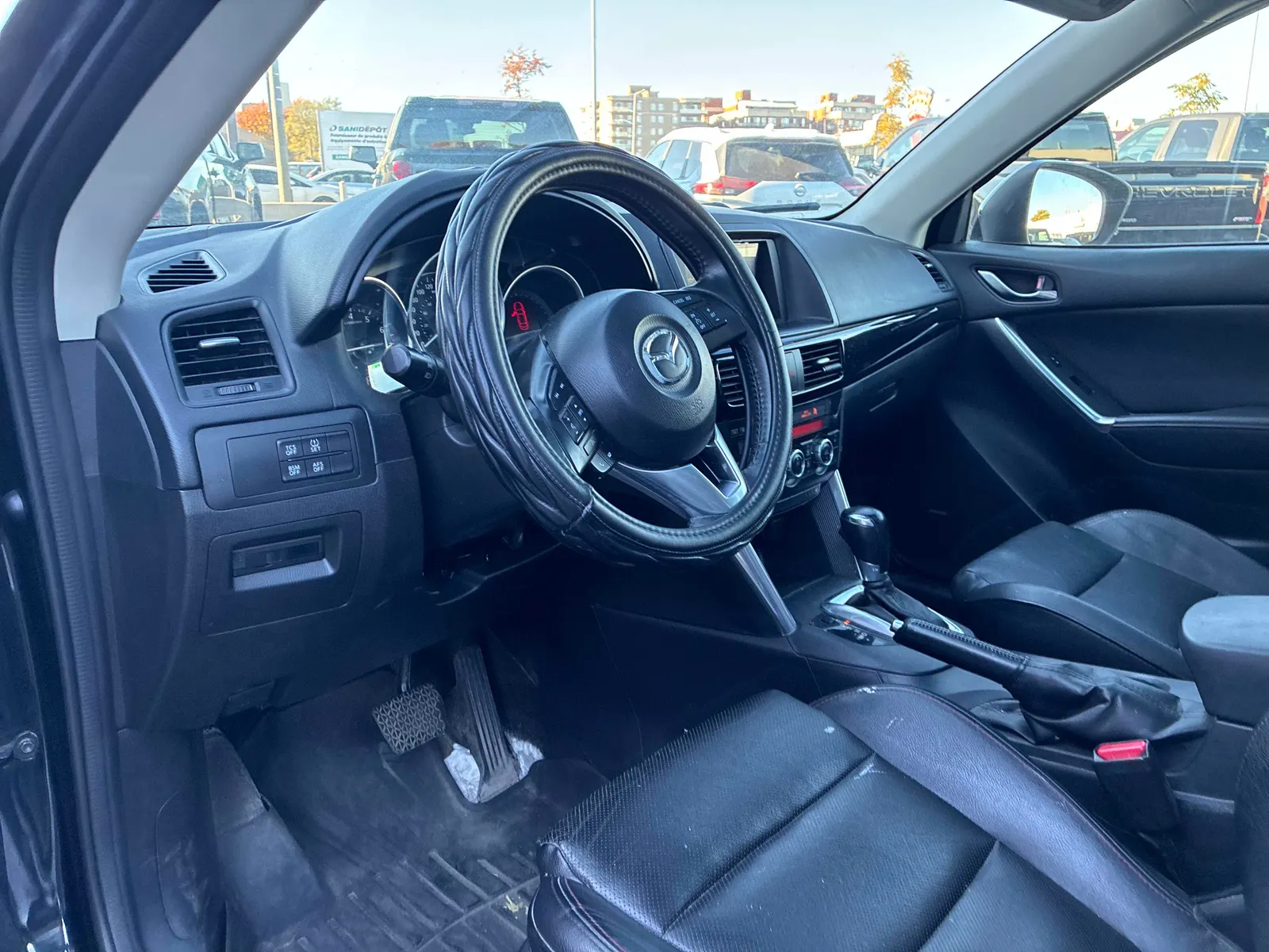 Interior driver side