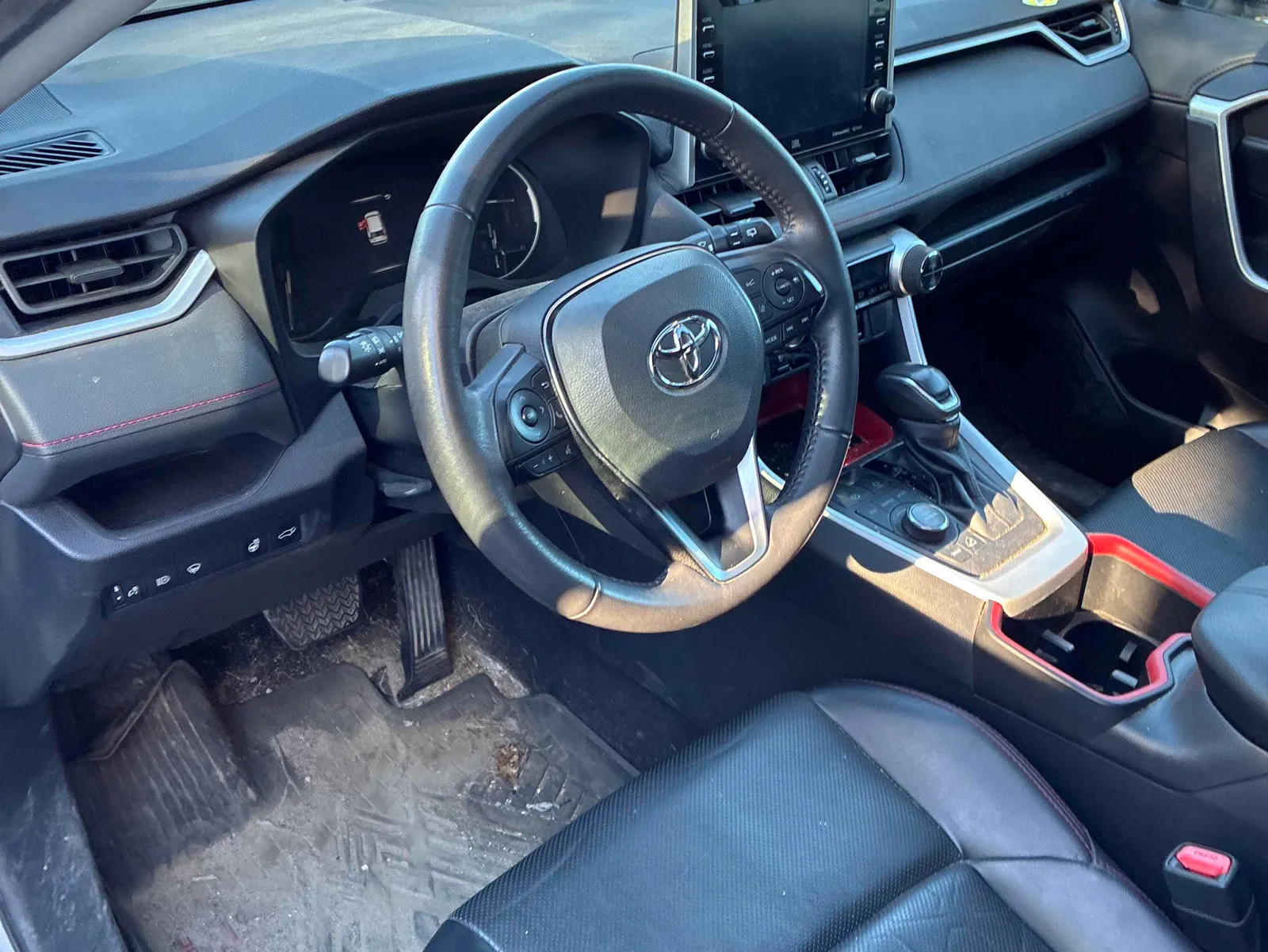 Interior driver side