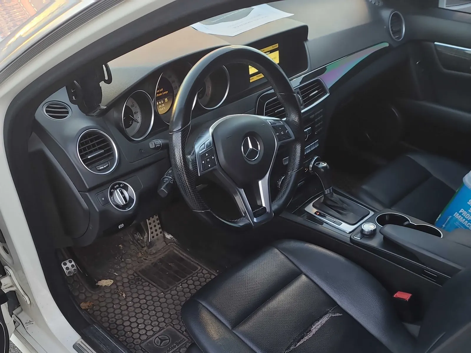 Interior driver side