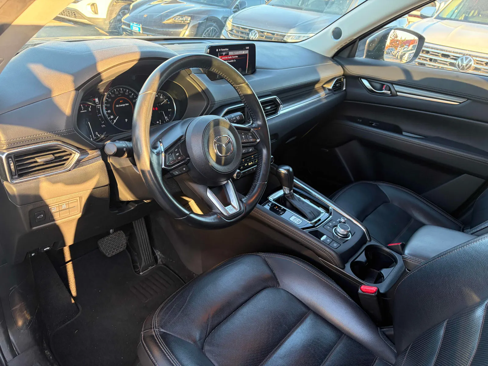 Interior driver side