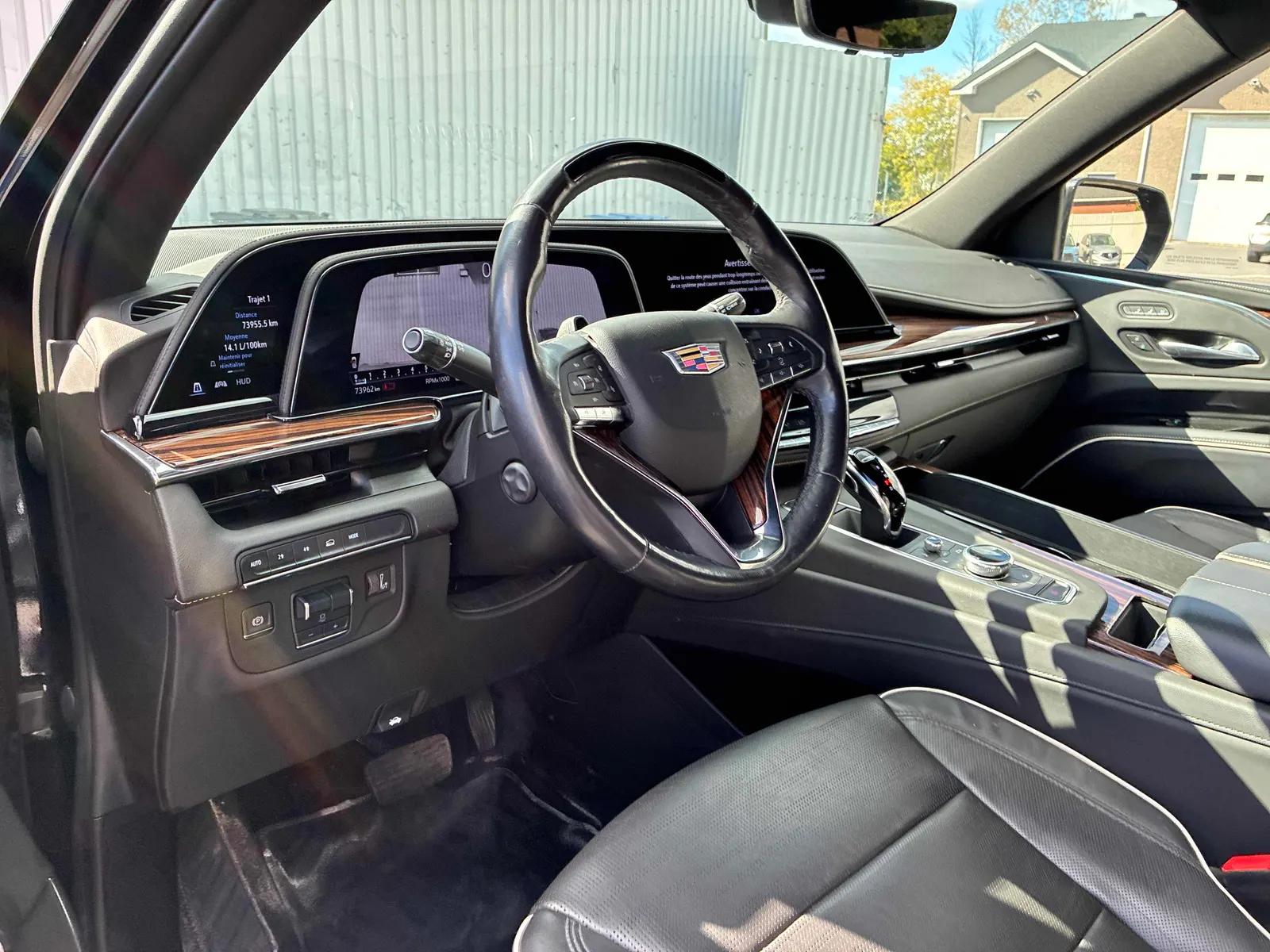 Interior driver side