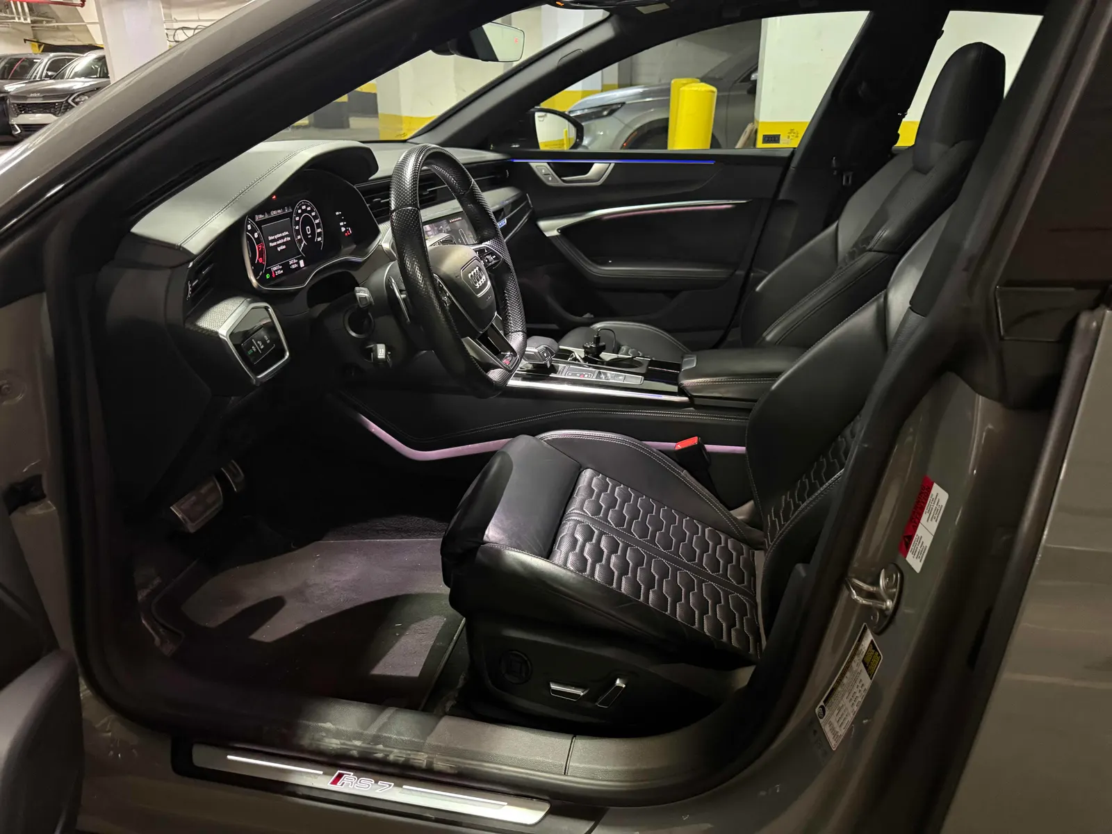 Interior driver side