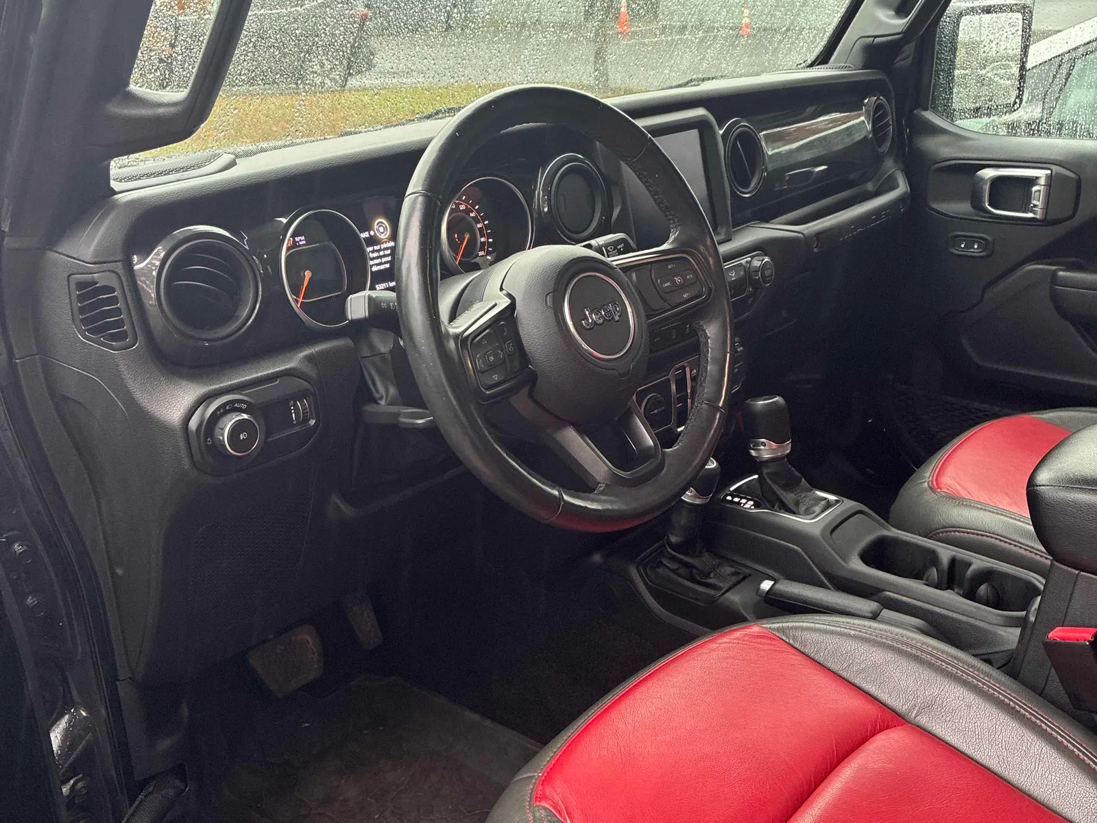 Interior driver side
