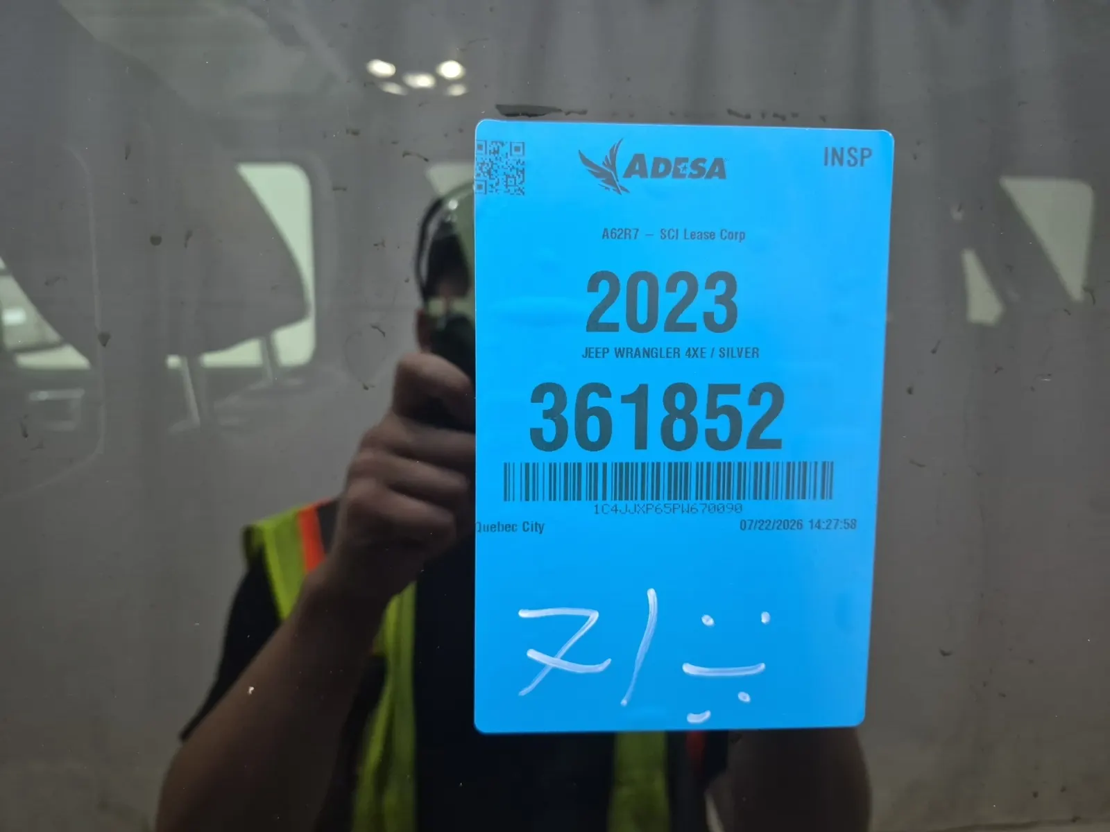 Inventory Label Photo