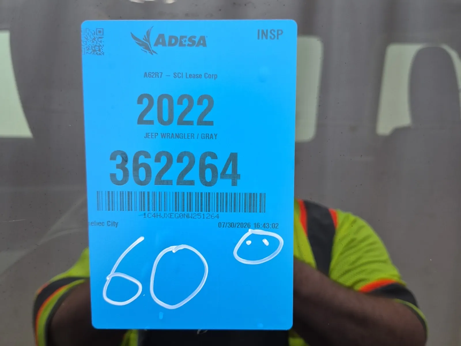 Inventory Label Photo