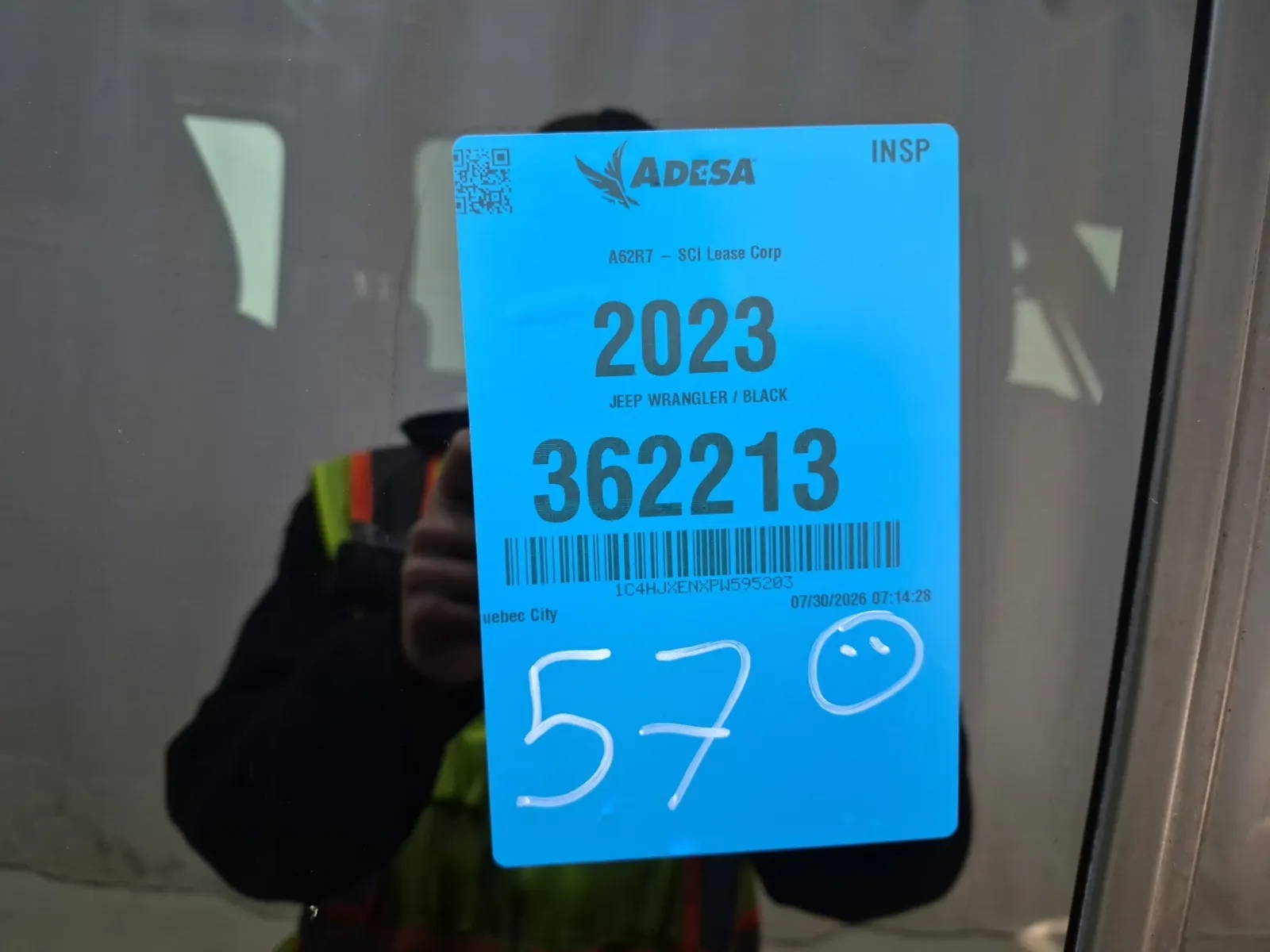 Inventory Label Photo