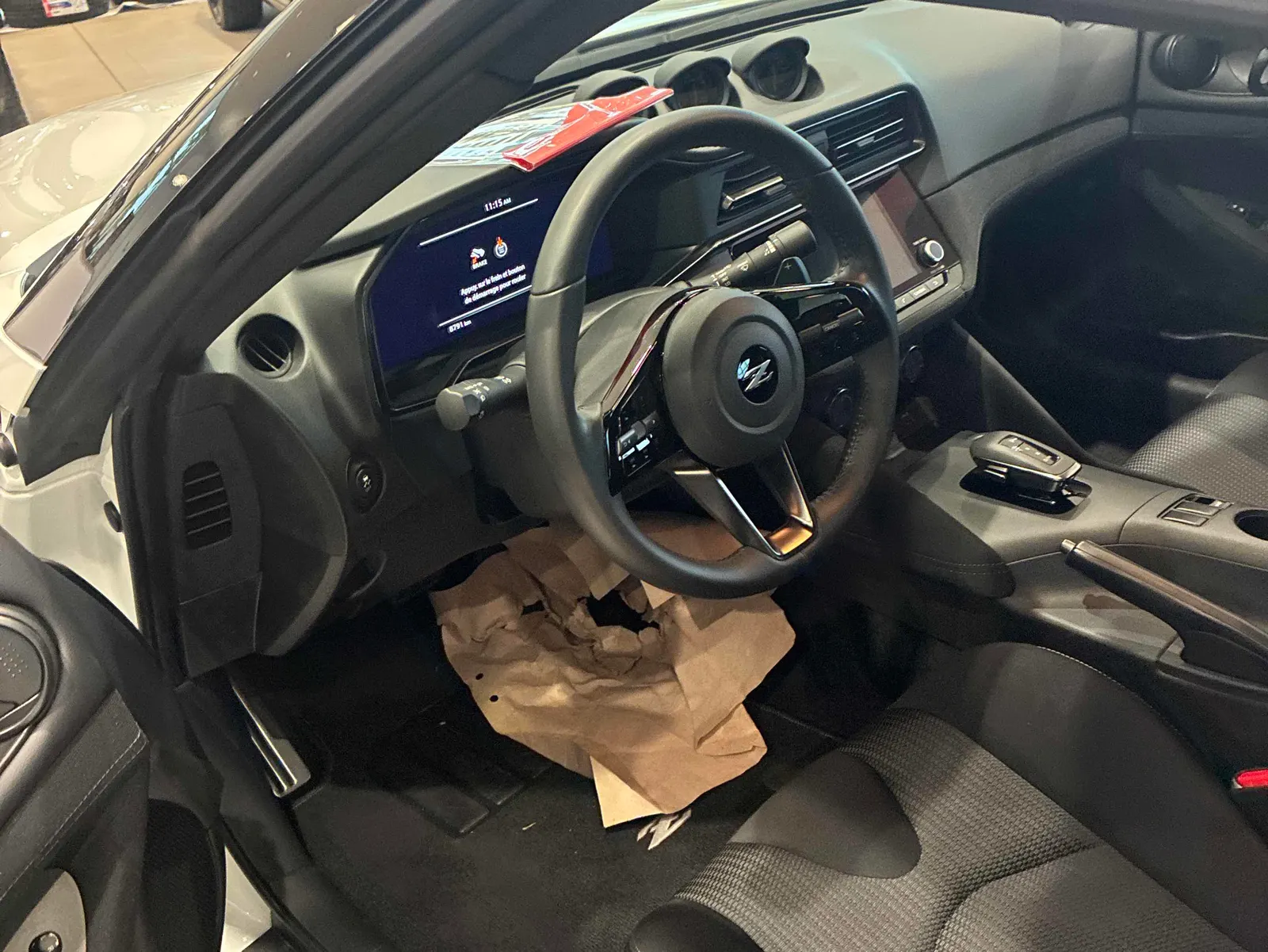 Interior driver side