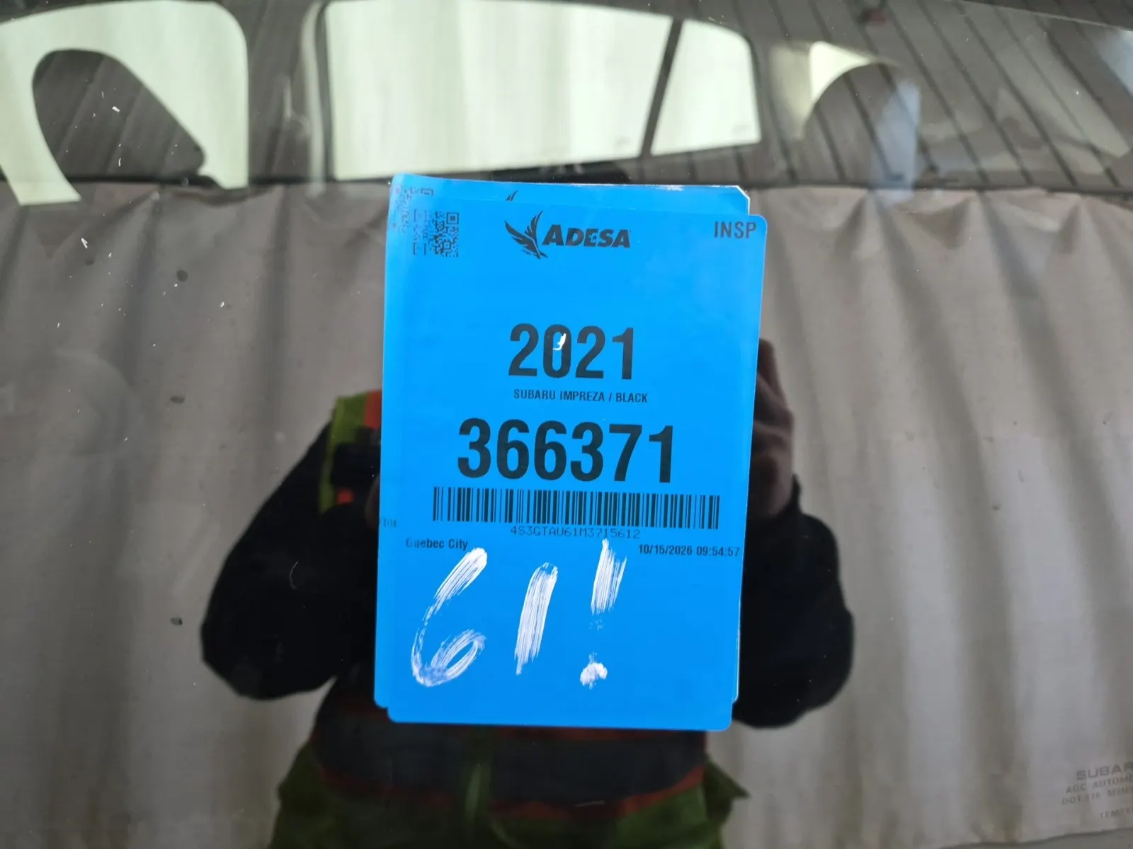 Inventory Label Photo
