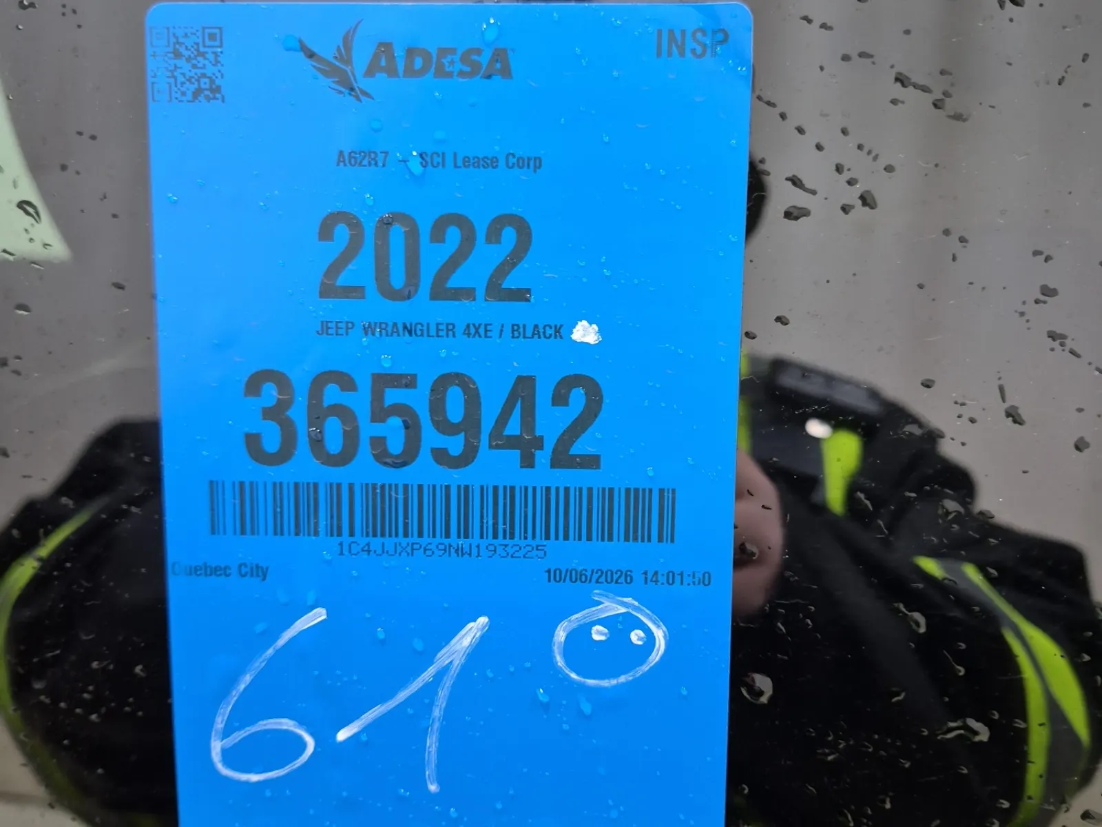 Inventory Label Photo