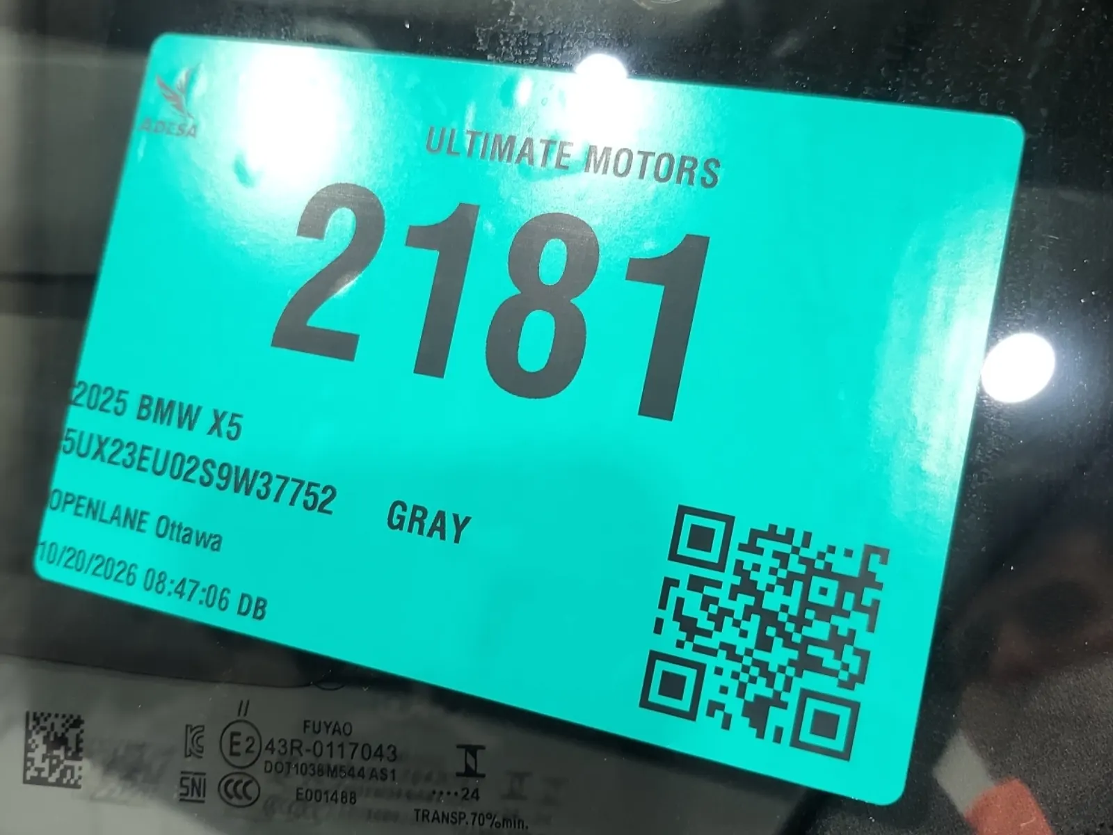 Inventory Label Photo