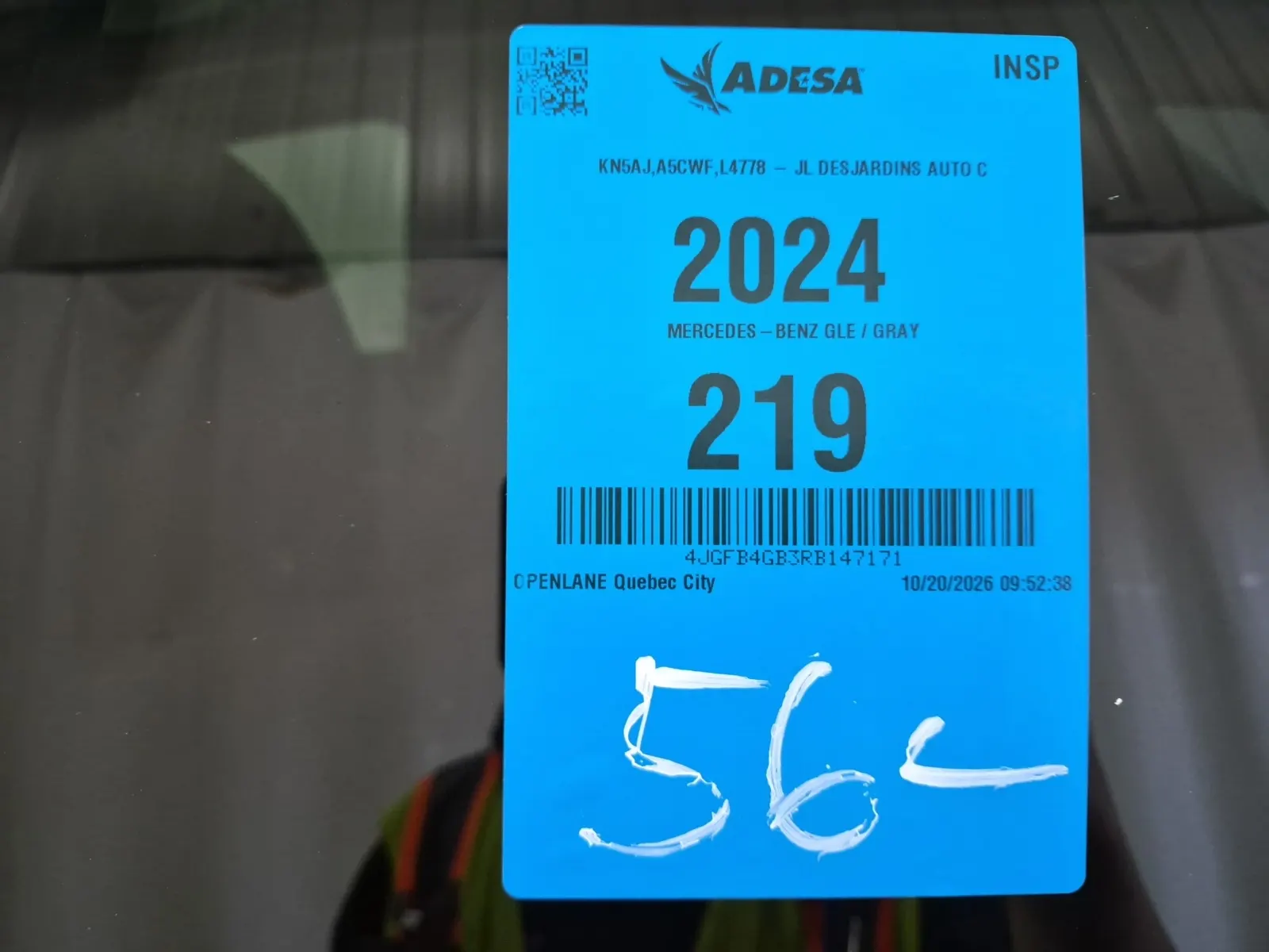Inventory Label Photo