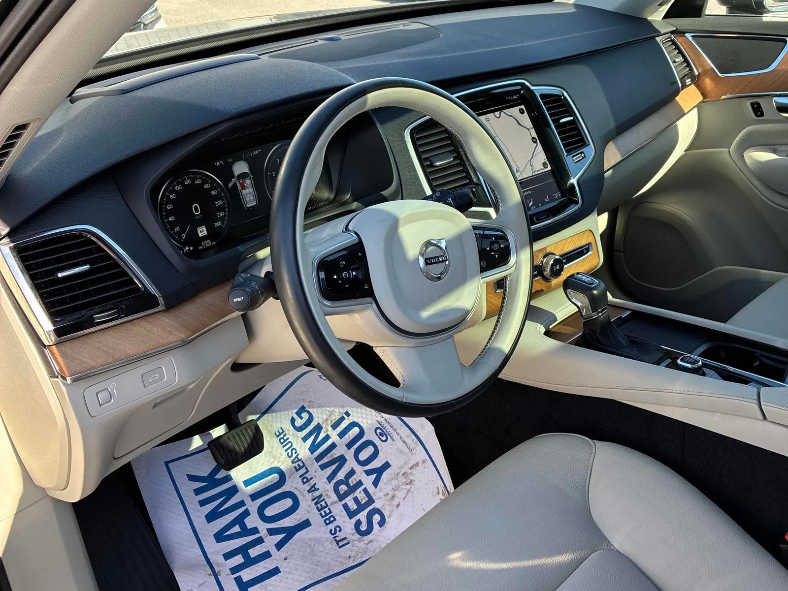 Interior driver side