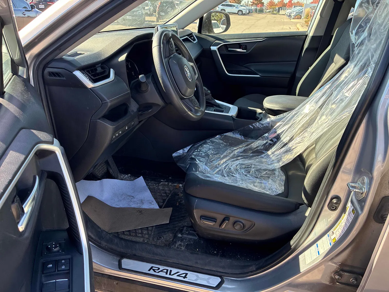 Interior driver side