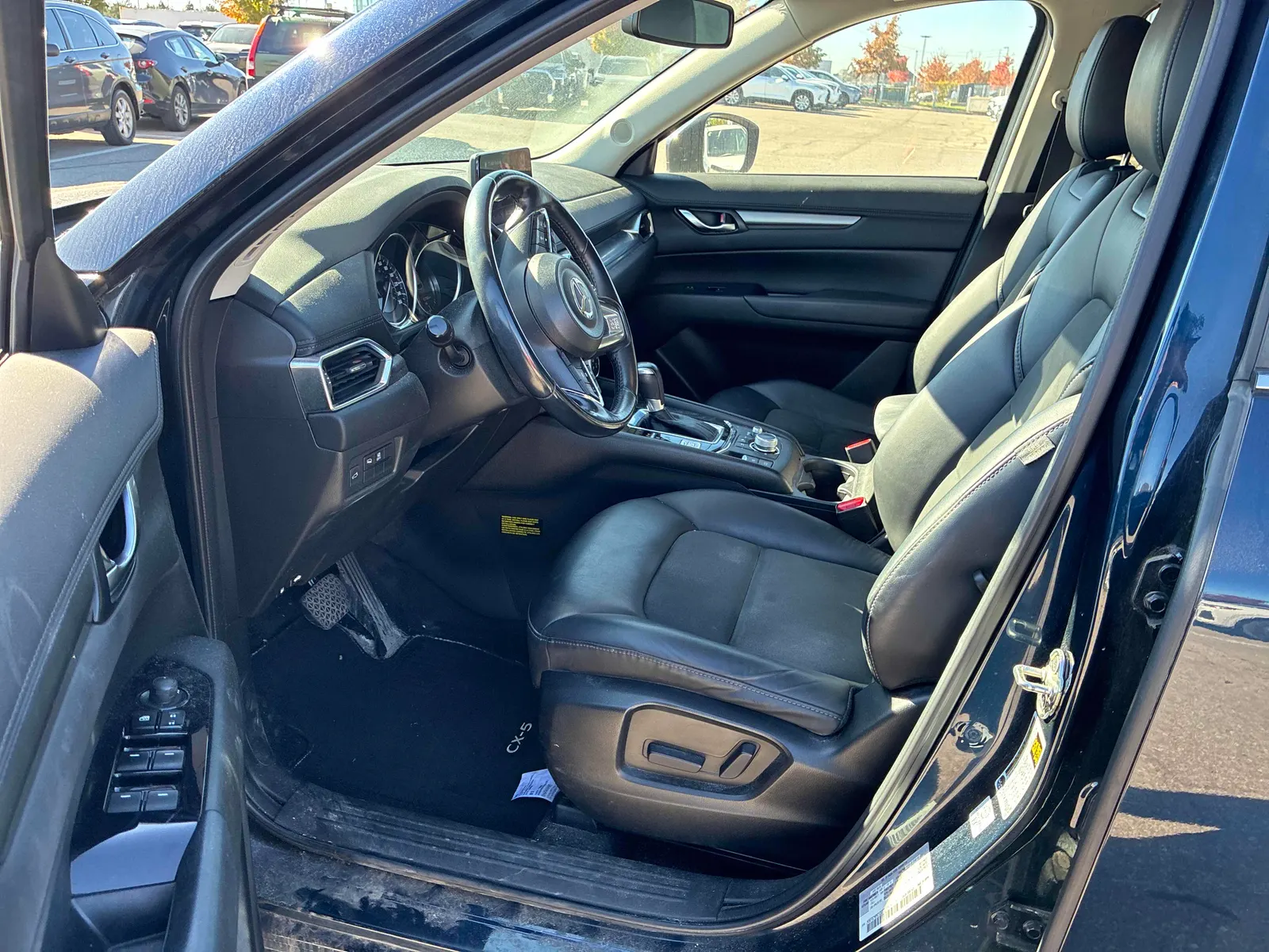 Interior driver side