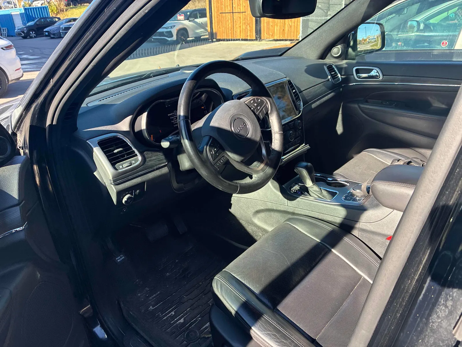 Interior driver side