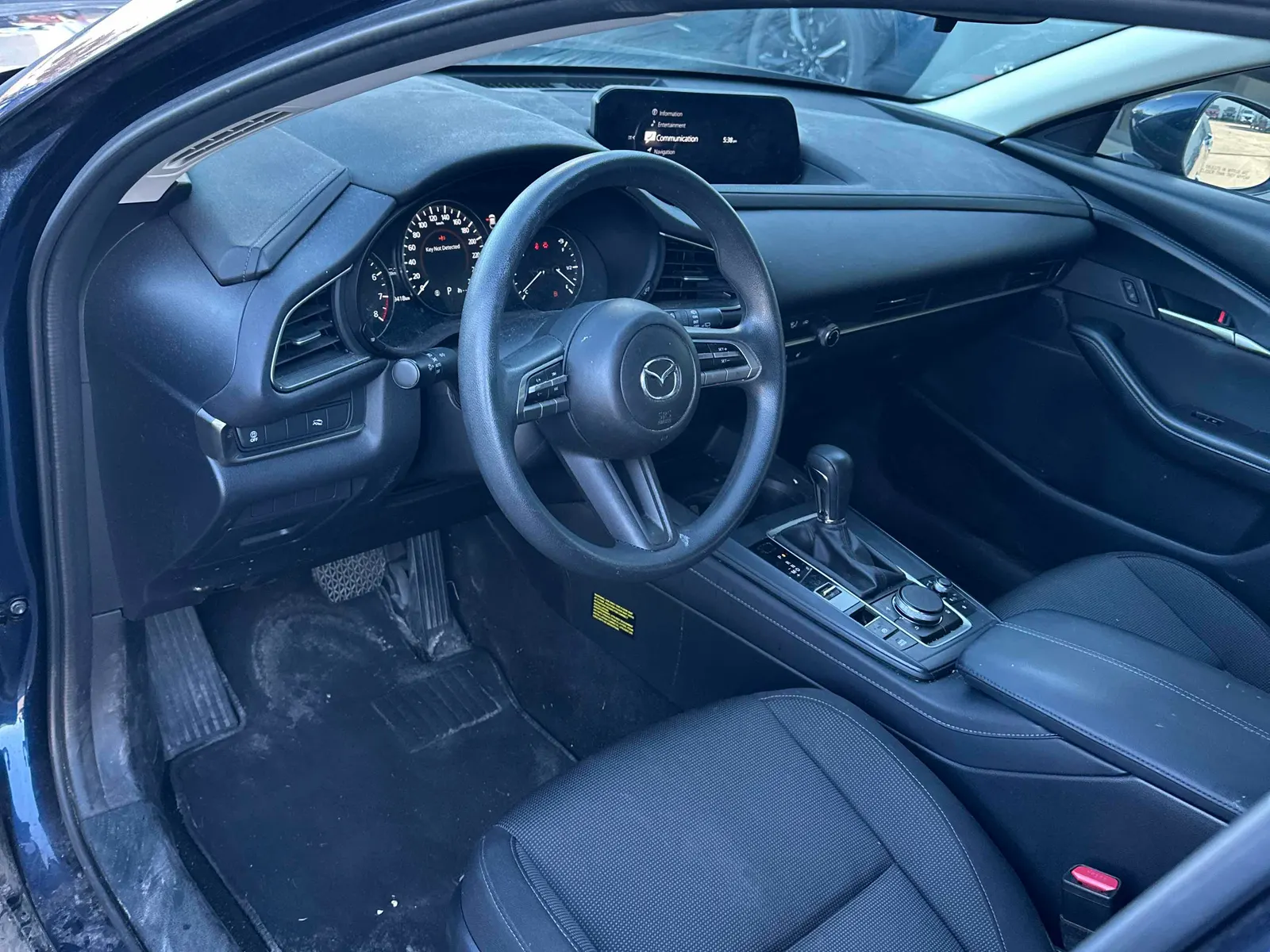Interior driver side