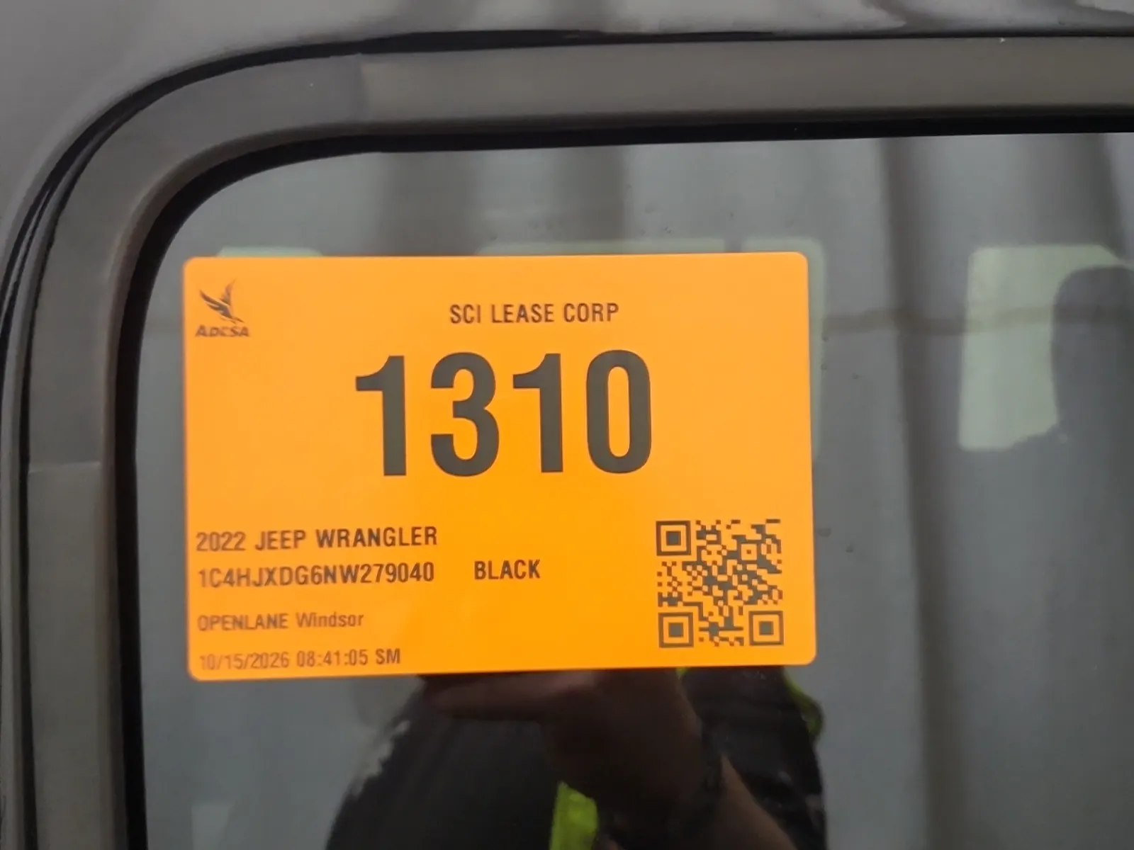 Inventory Label Photo