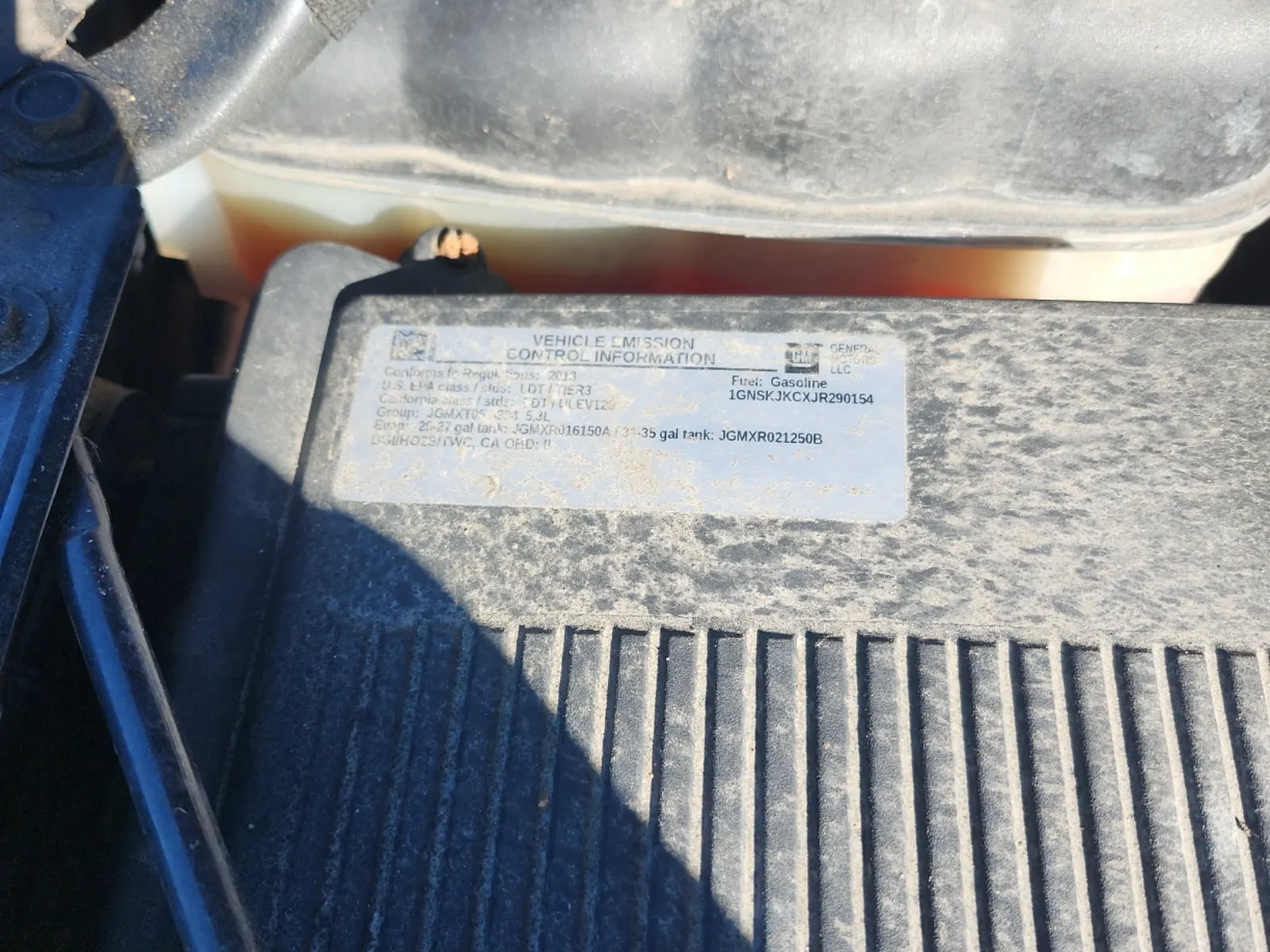 Emission Sticker Photo