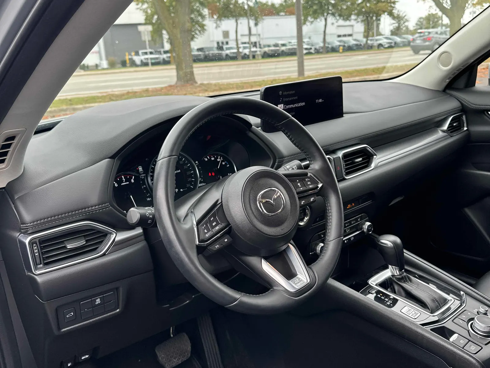 Interior driver side