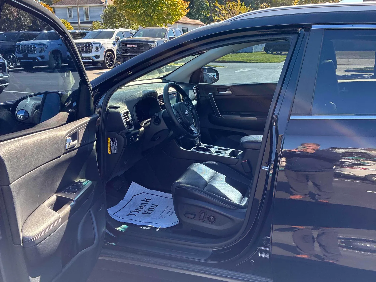 Interior driver side