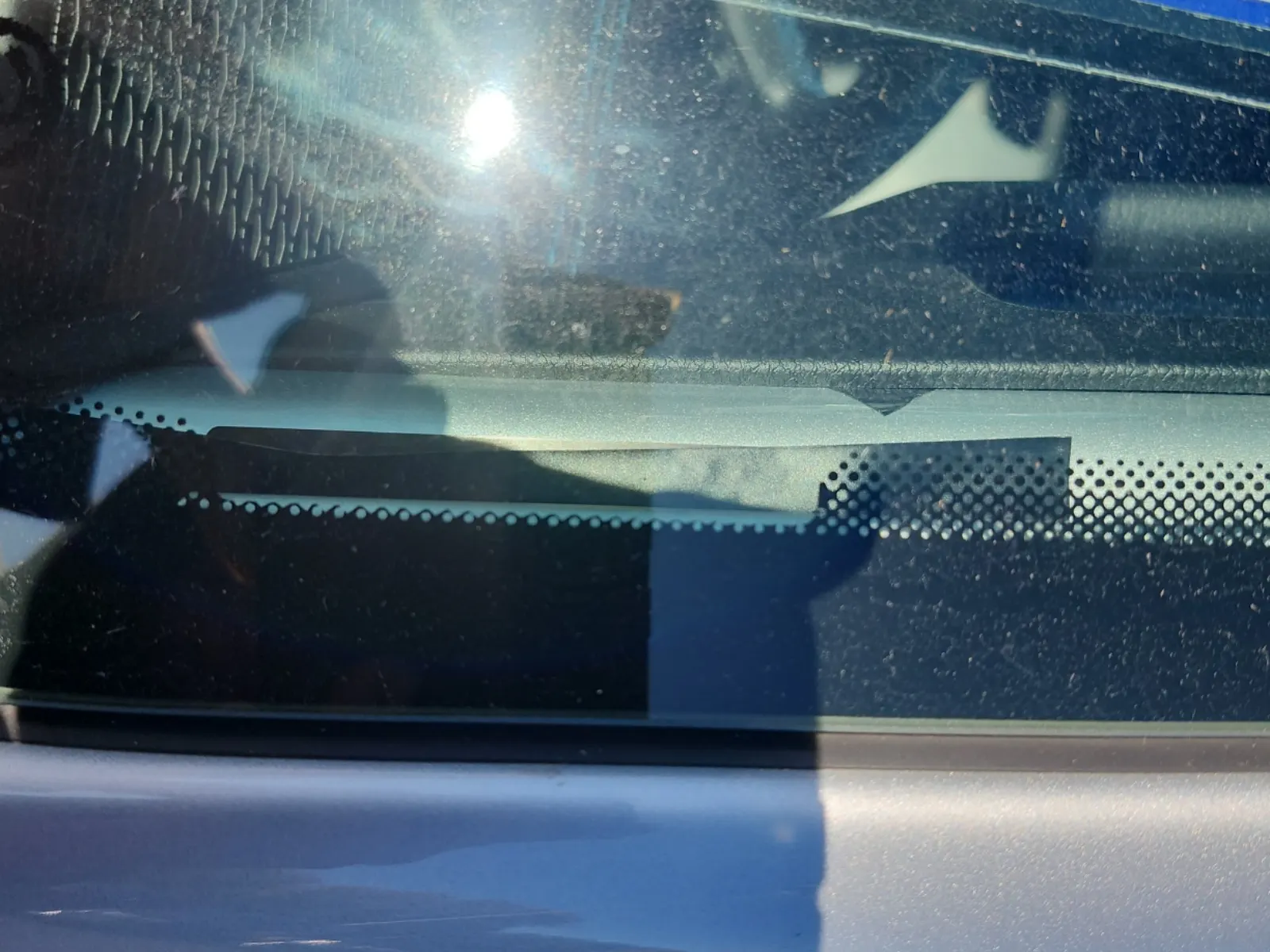 Dash VIN Plate Photo