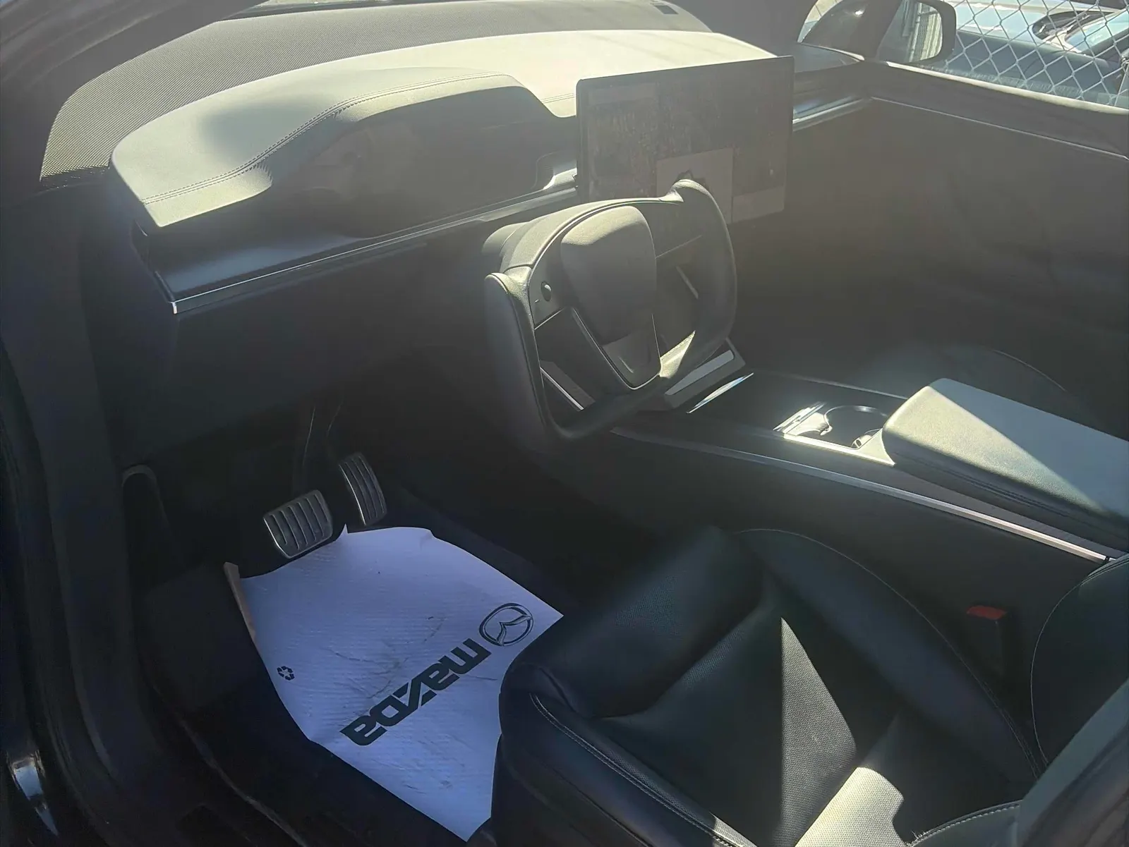 Interior driver side