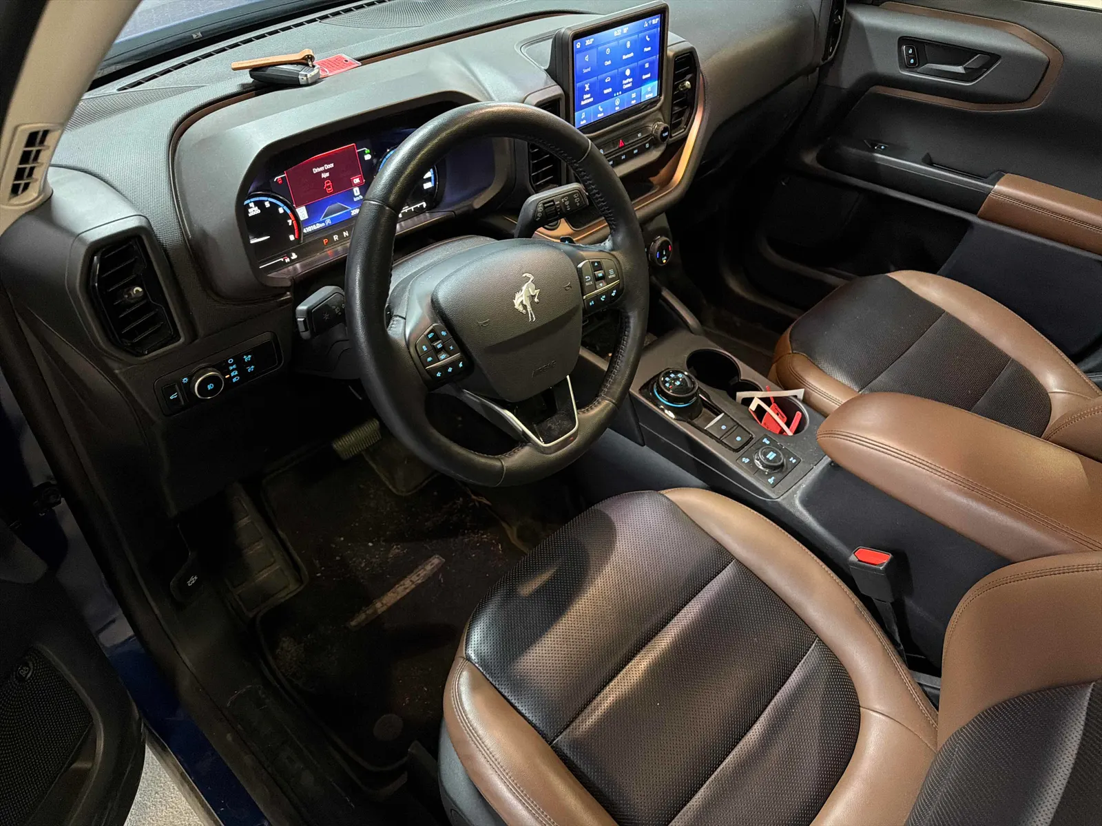 Interior driver side