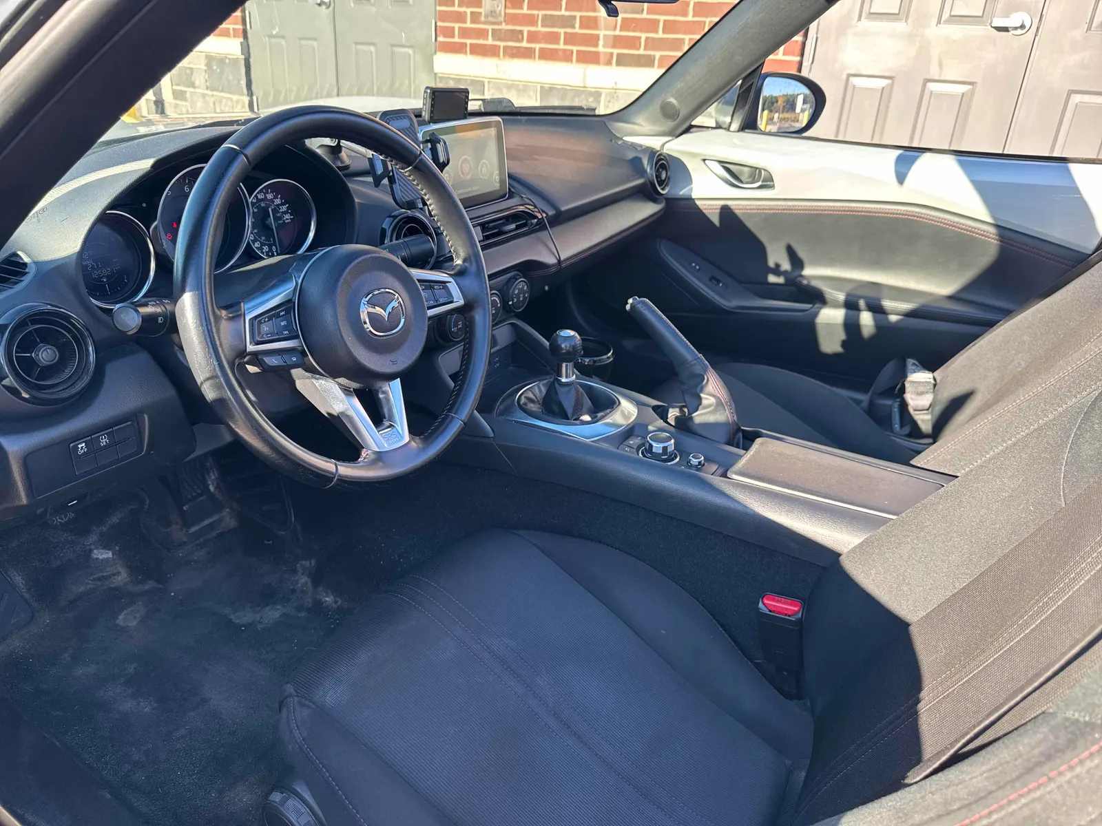 Interior driver side