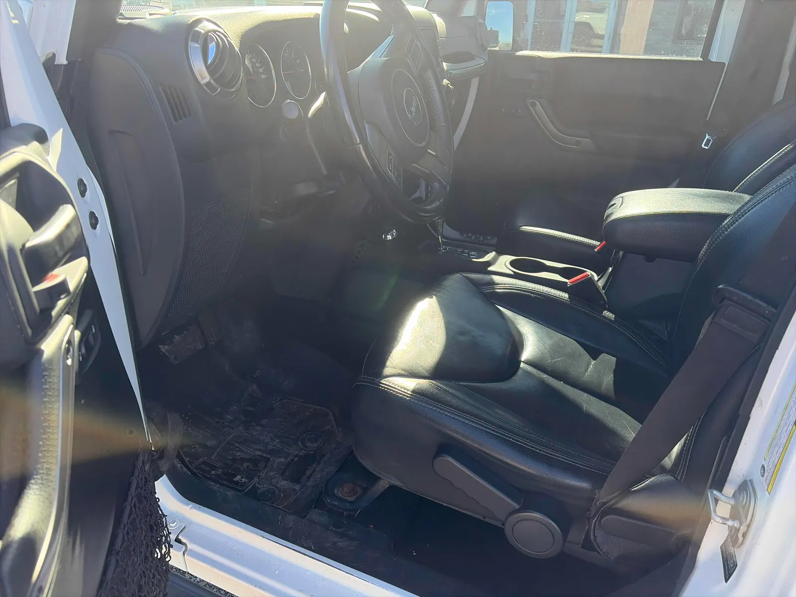 Interior driver side