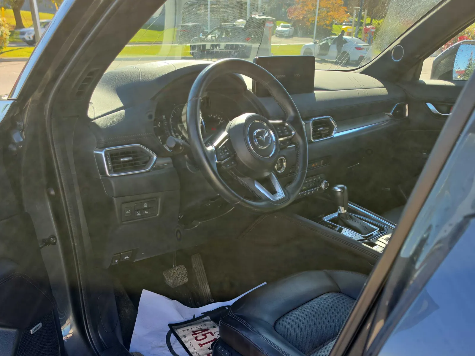 Interior driver side