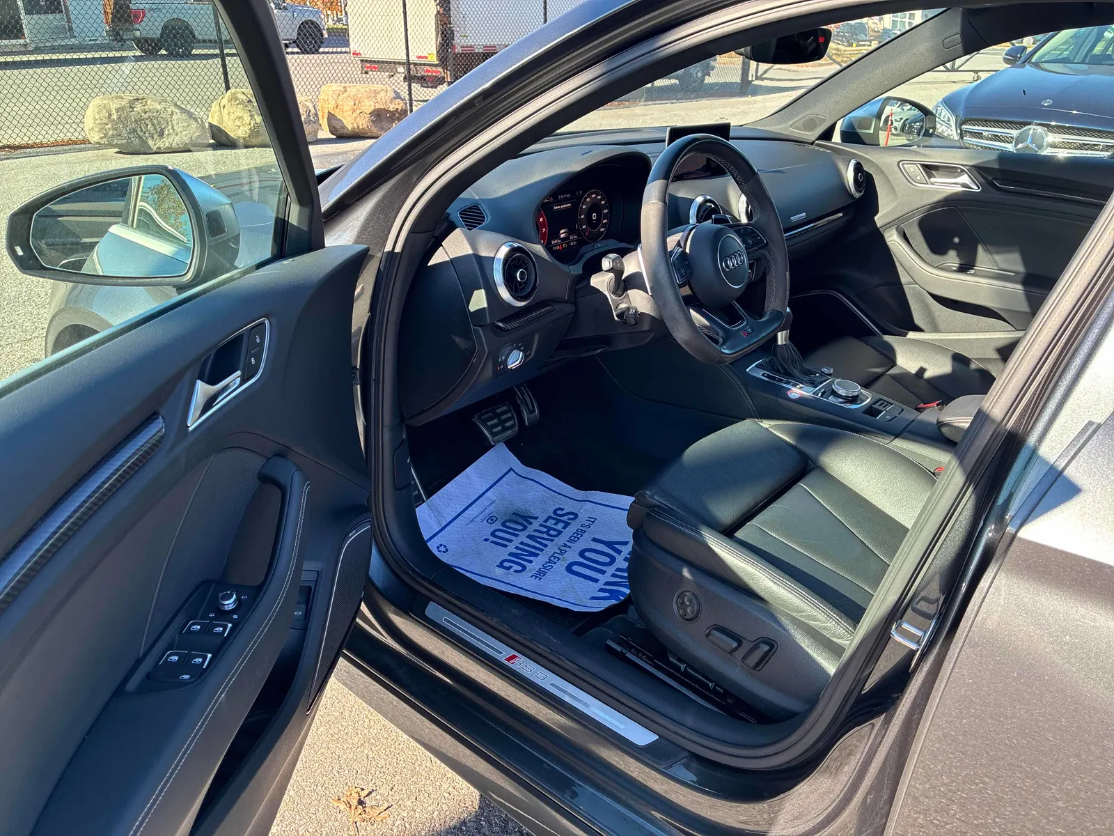 Interior driver side