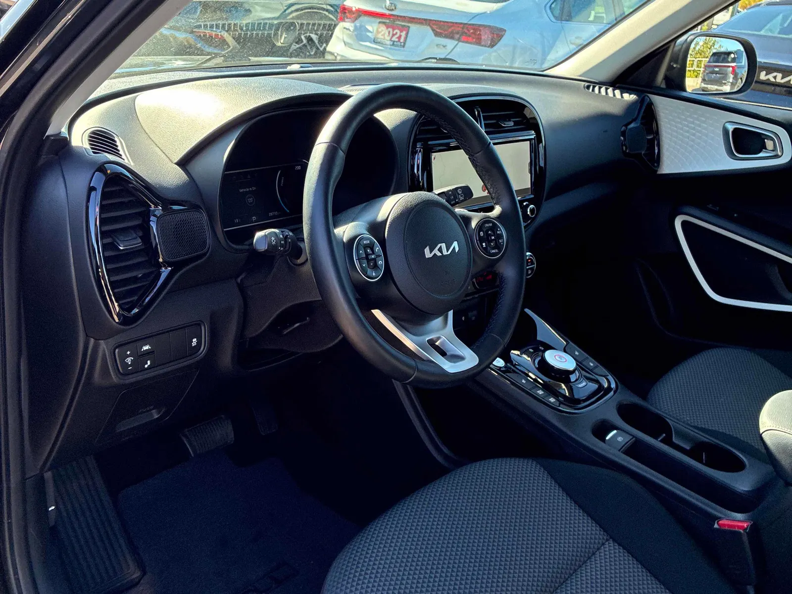 Interior driver side