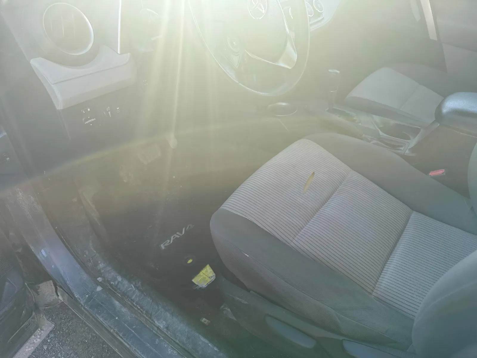 Interior driver side