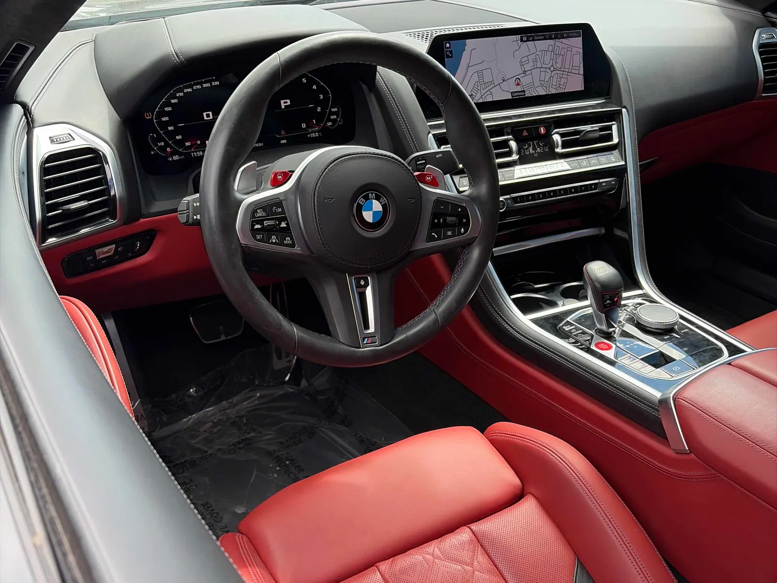 Interior driver side