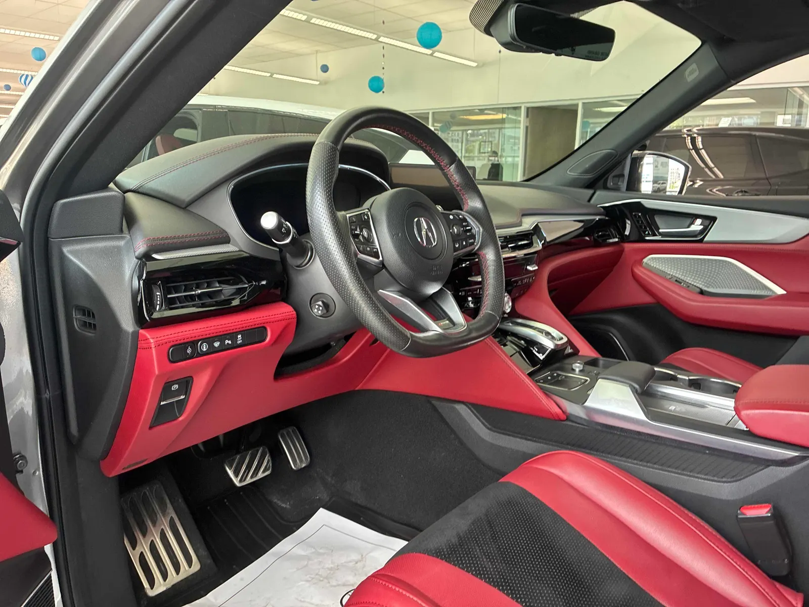 Interior driver side