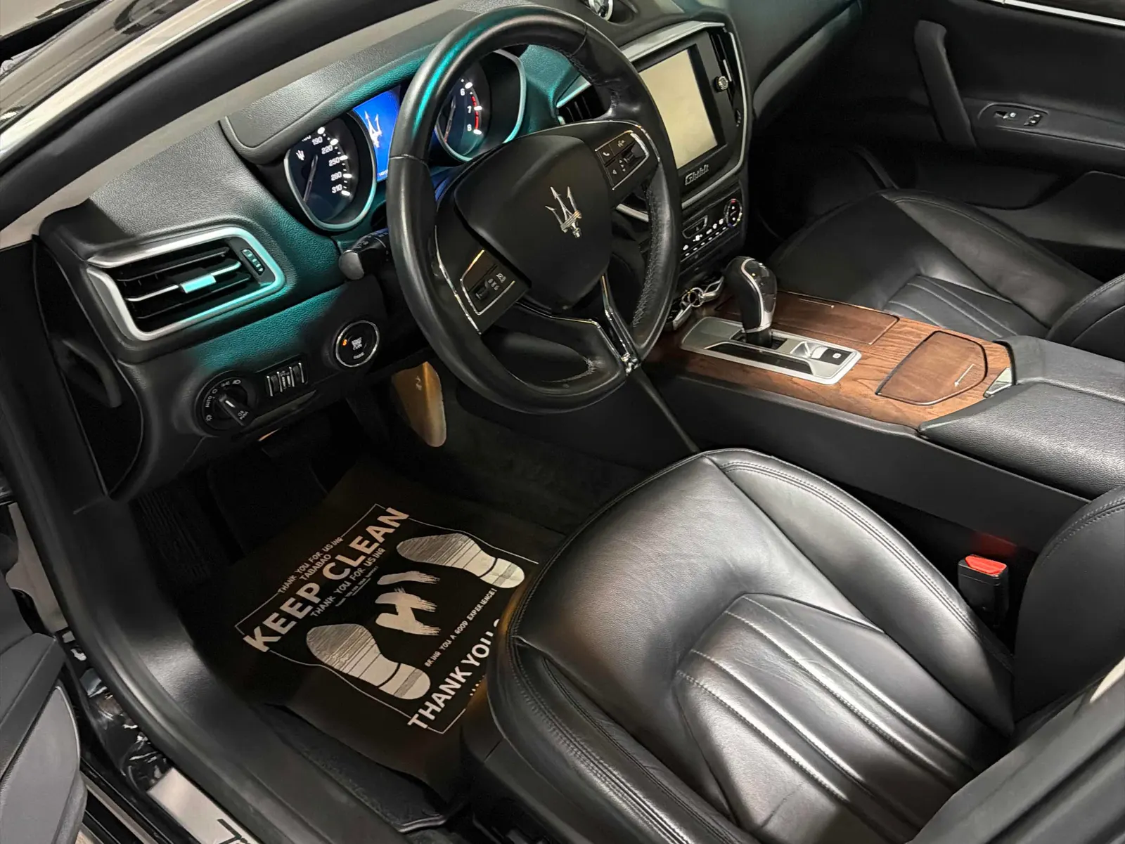Interior driver side